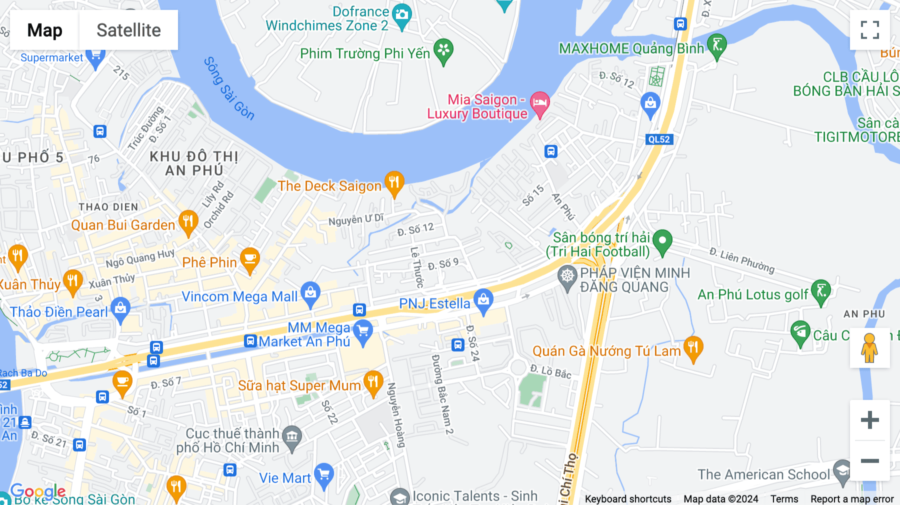 Click for interative map of Q2 Thao Dien Residence, Ho Chi Minh City