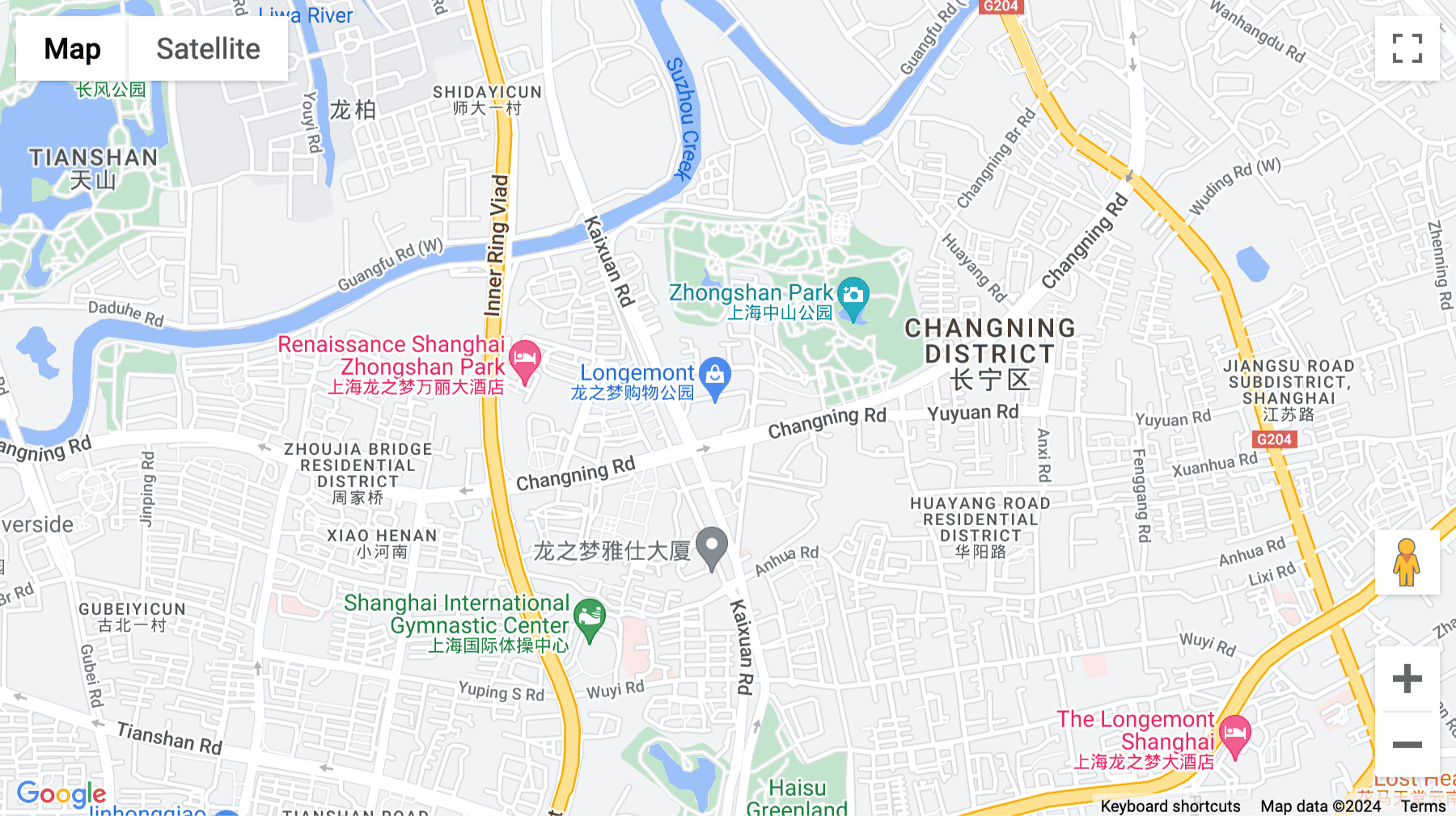 Click for interative map of 24/F, Cloud 9 International Plaza, No. 1018 Changning Road, Changning District, Shanghai