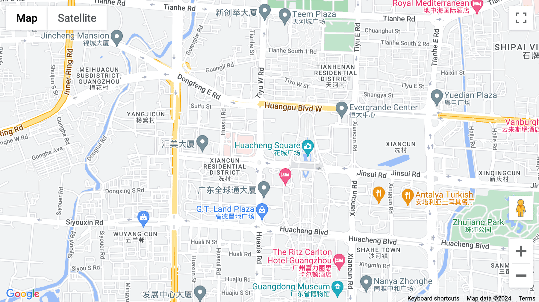 Click for interative map of 30-32F, Agile Centre, No. 26 Huaxia Road, Zhujiang New Town, Tianhe District, Guangzhou, Guangdong, China, Guangzhou