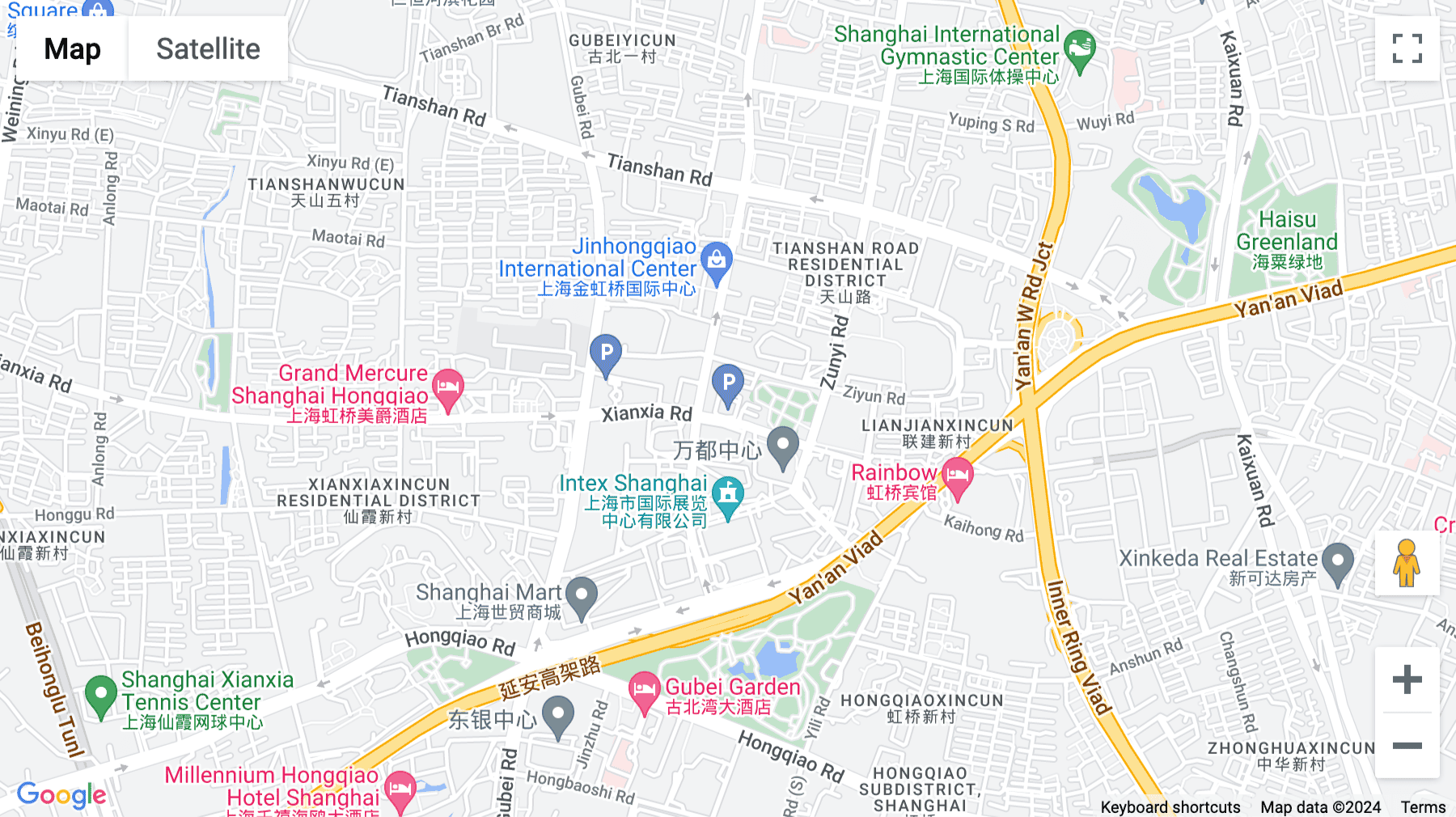 Click for interative map of L'Avenue Shanghai, 99 Xianxia Road, Shanghai