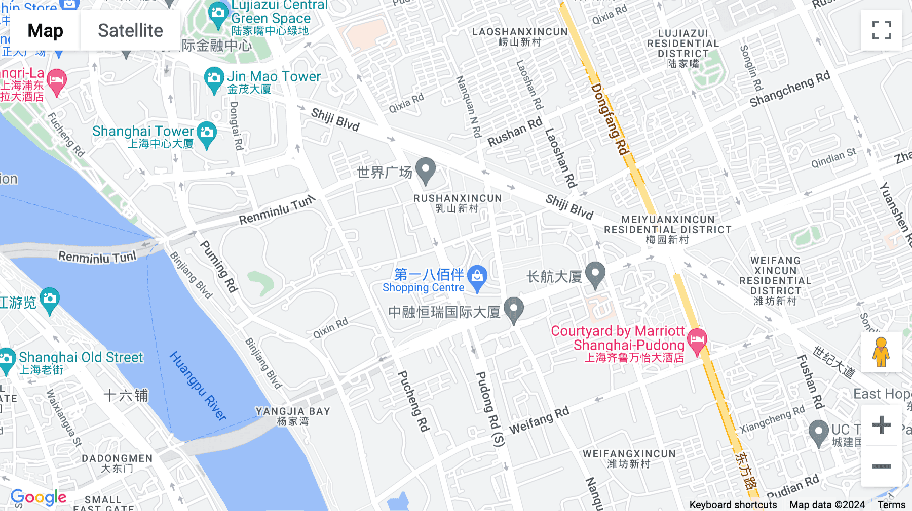 Click for interative map of 28-33/F, Shinmay Union Square B, No.999 Pudong South Road, Pudong, Shanghai, Shanghai