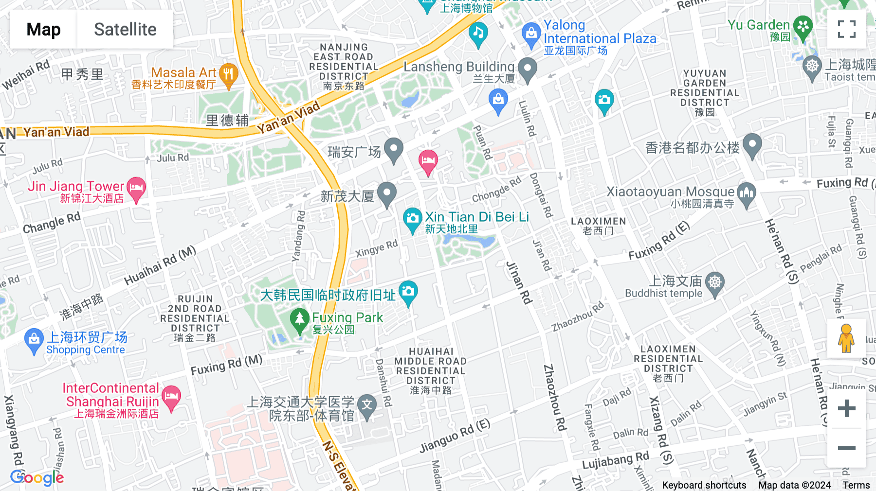 Click for interative map of 3F-7F, The House, Xintiandi Xinli, No. 380 South Huangpu Road, Shanghai