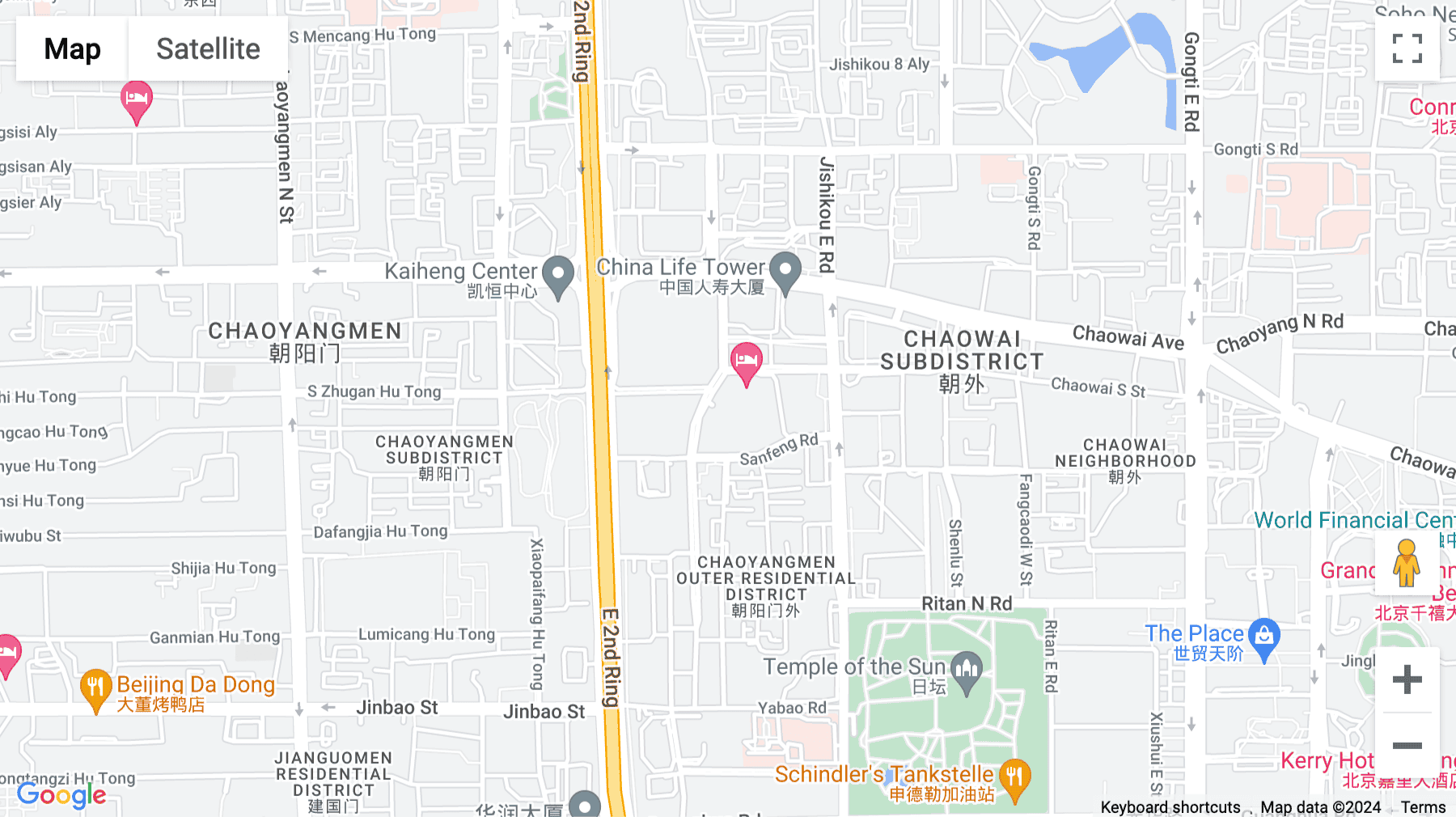Click for interative map of 17th and18th Floor, Building B, U-Town International, No. 7 Sanfeng North Li, Chaowai Street, Chaoyang District, Beijing, Beijing