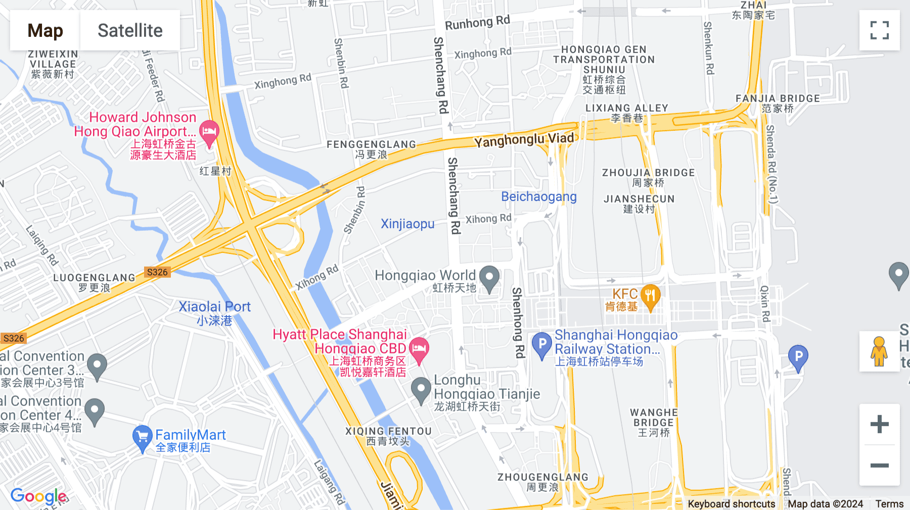 Click for interative map of 988 Shenchang Road, 3rd Floor, Tower 5, Hongqiao Vanke Center, Shanghai
