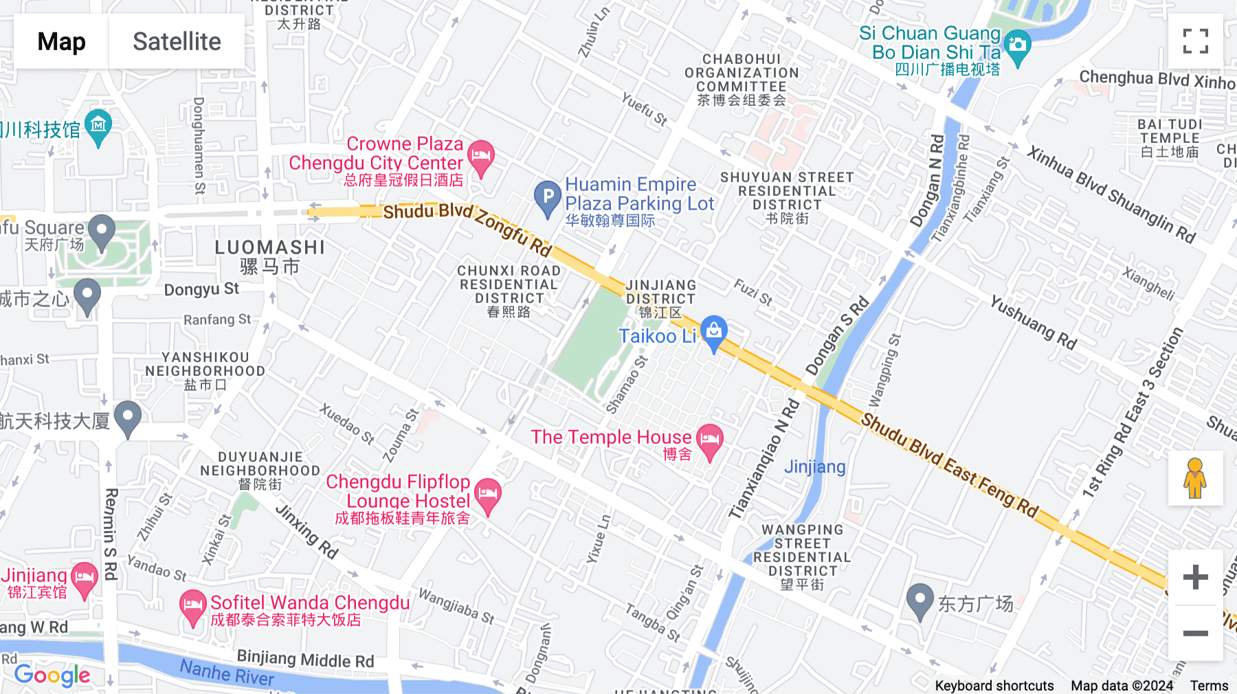 Click for interative map of Tower 3, Chengdu International Finance Center, No. 1, Section 3, Hongxing Road, Jinjiang District, Chengdu, Chengdu