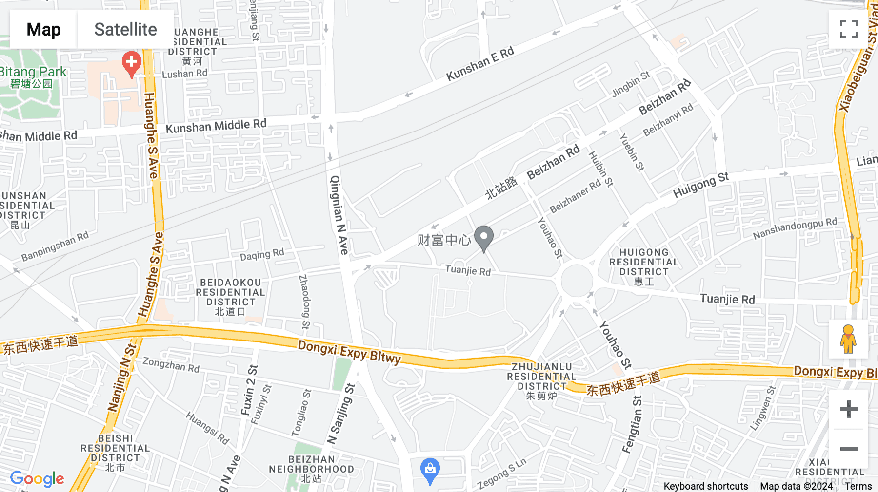 Click for interative map of No.61, Beizhan Road, Shenhe District, Shenyang