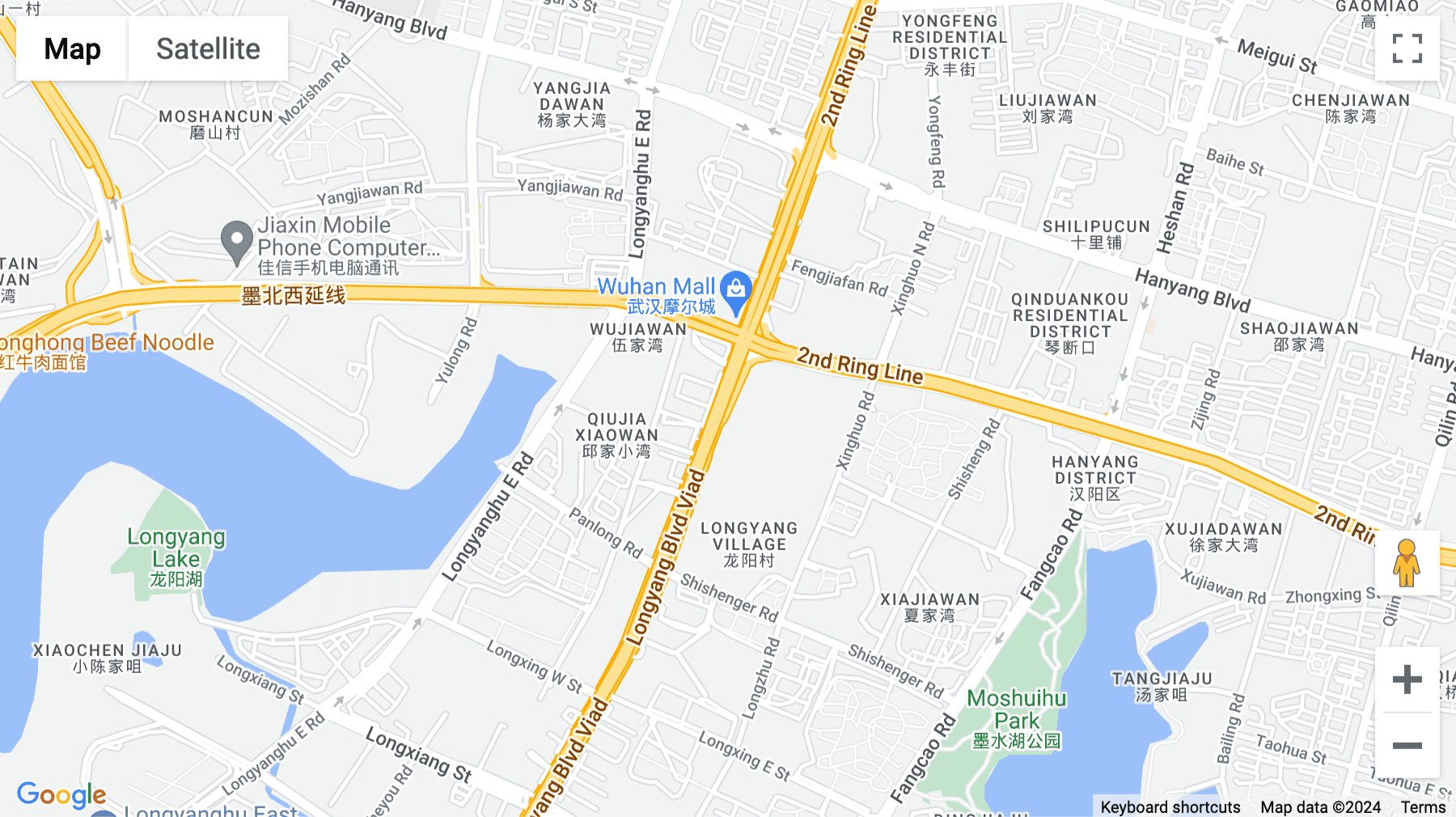 Click for interative map of 6th Floor, Building C, Hanyang Renxinhui, No. 56 Longyang Avenue, Hanyang District, Wuhan