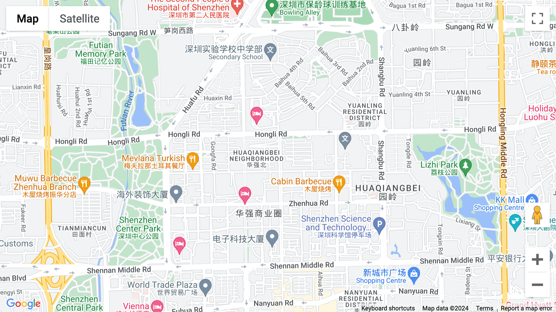 Click for interative map of SEG Science and Technology Park, AD and Axis 4-7, 5th Floor, Building 4th, Huaqiang North Road, Shenzhen