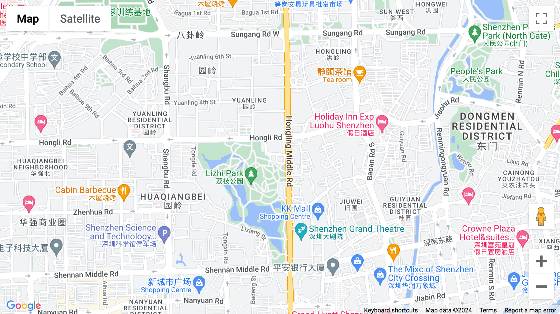 Click for interative map of 9th Floor, Yinli Building, Number 1001, Hongli Road, Futian District, Room 902 and 903, Shenzhen