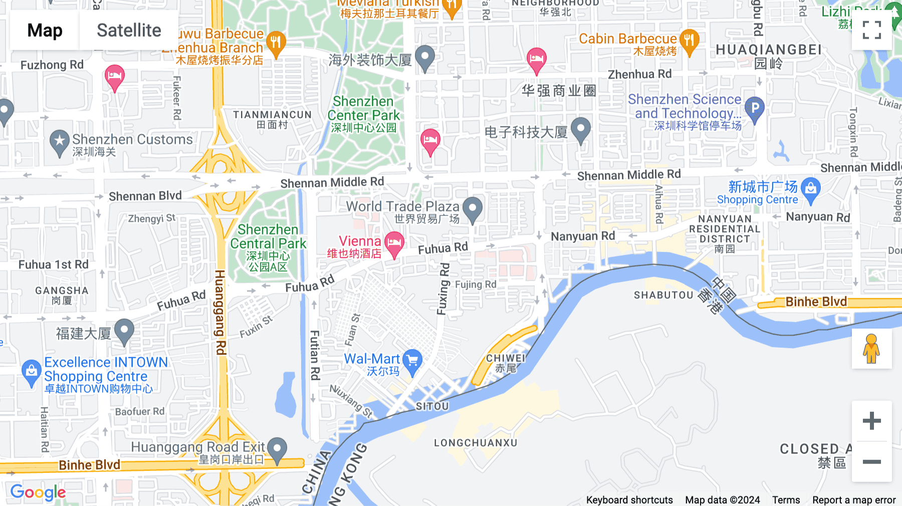 Click for interative map of 13th Floor, Guangyin Building, Number 38, Futian South Road, Futian District, Shenzhen