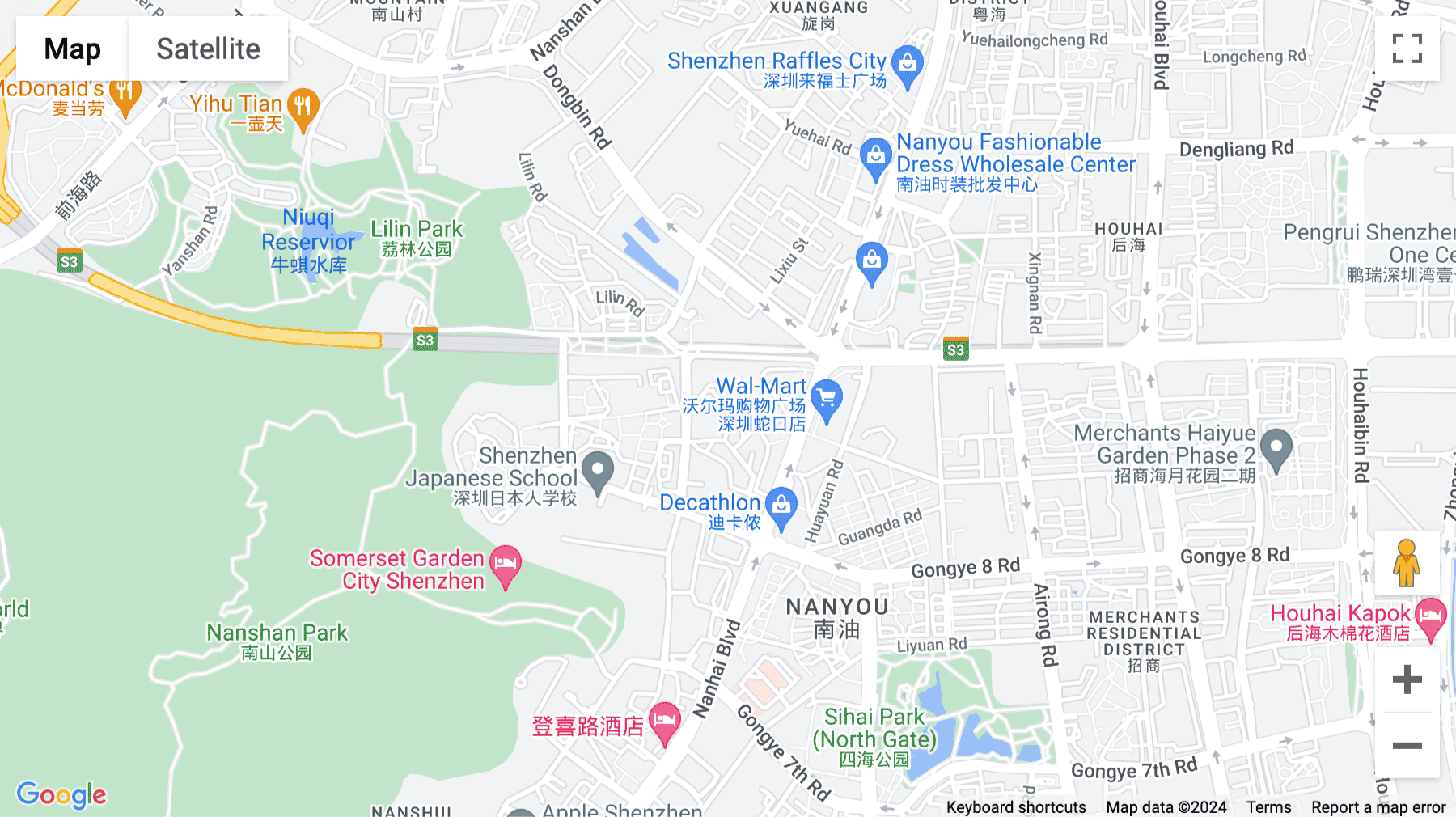 Click for interative map of 5th Floor, Building 5, Fantasia Meinian Plaza, Room 501-505, Nanshan District, Shenzhen