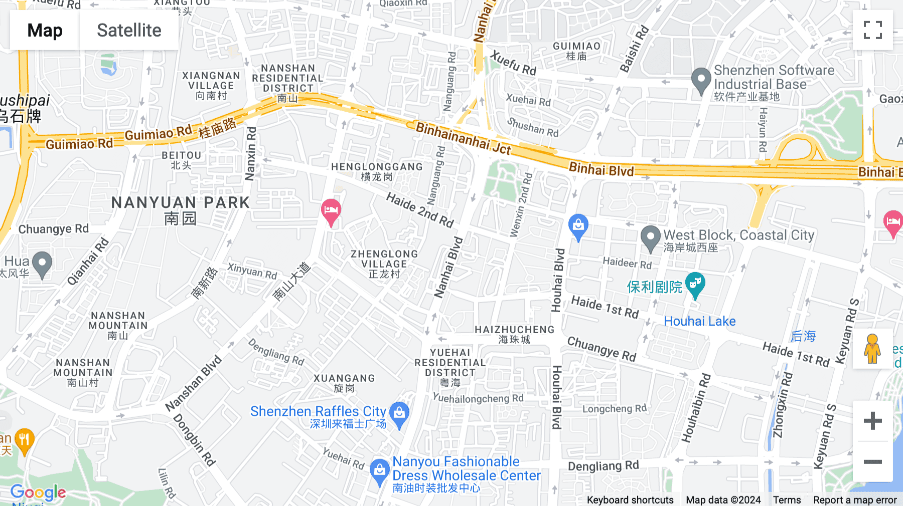 Click for interative map of Ocean Port Building, 3rd and 6th Floor, No. 59, Linhai Avenue, Shenzhen