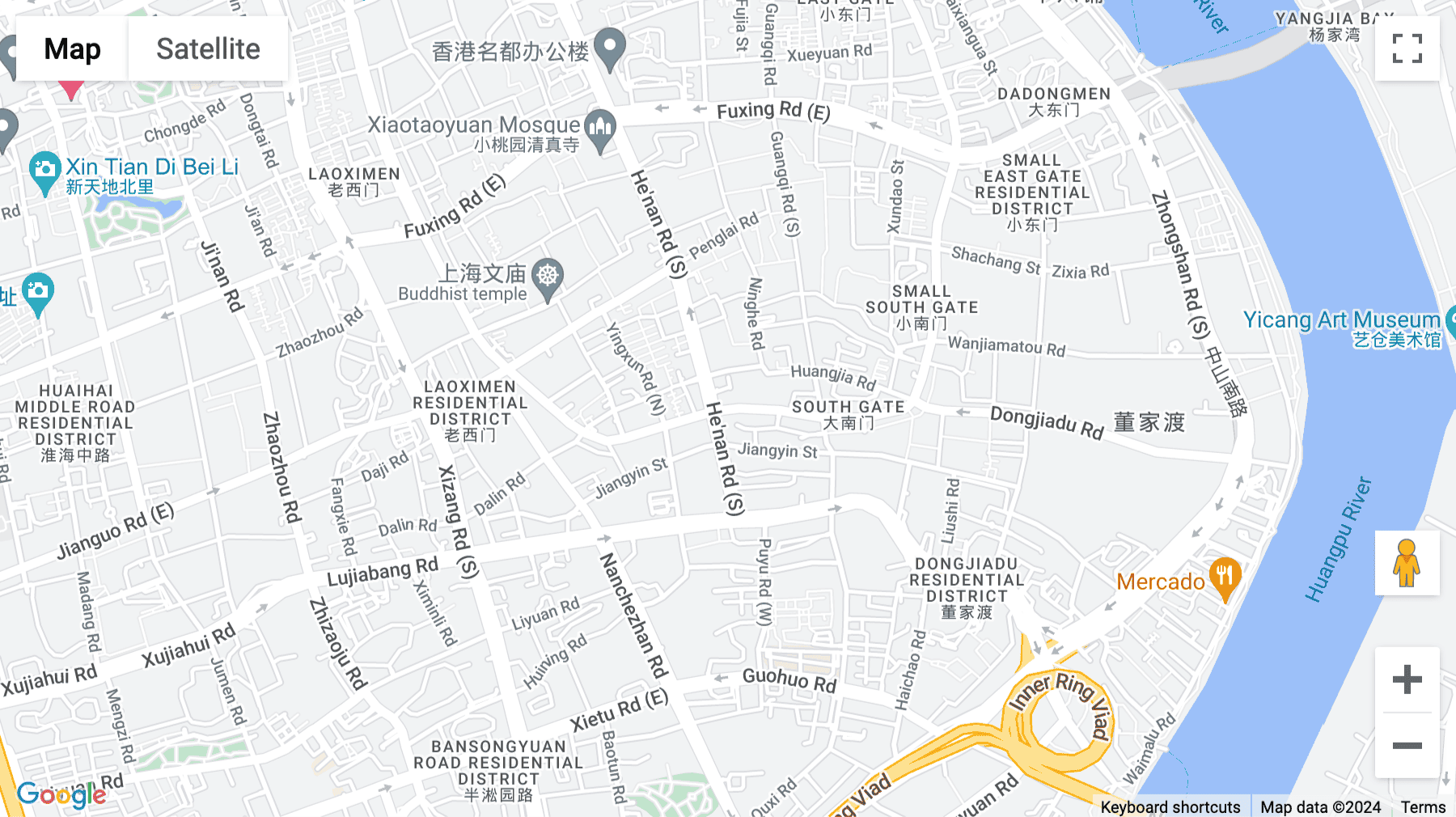 Click for interative map of 3rd Floor, Kangning Shopping Center, No. 1359, Zhonghua Road, Huangpu District, Shanghai