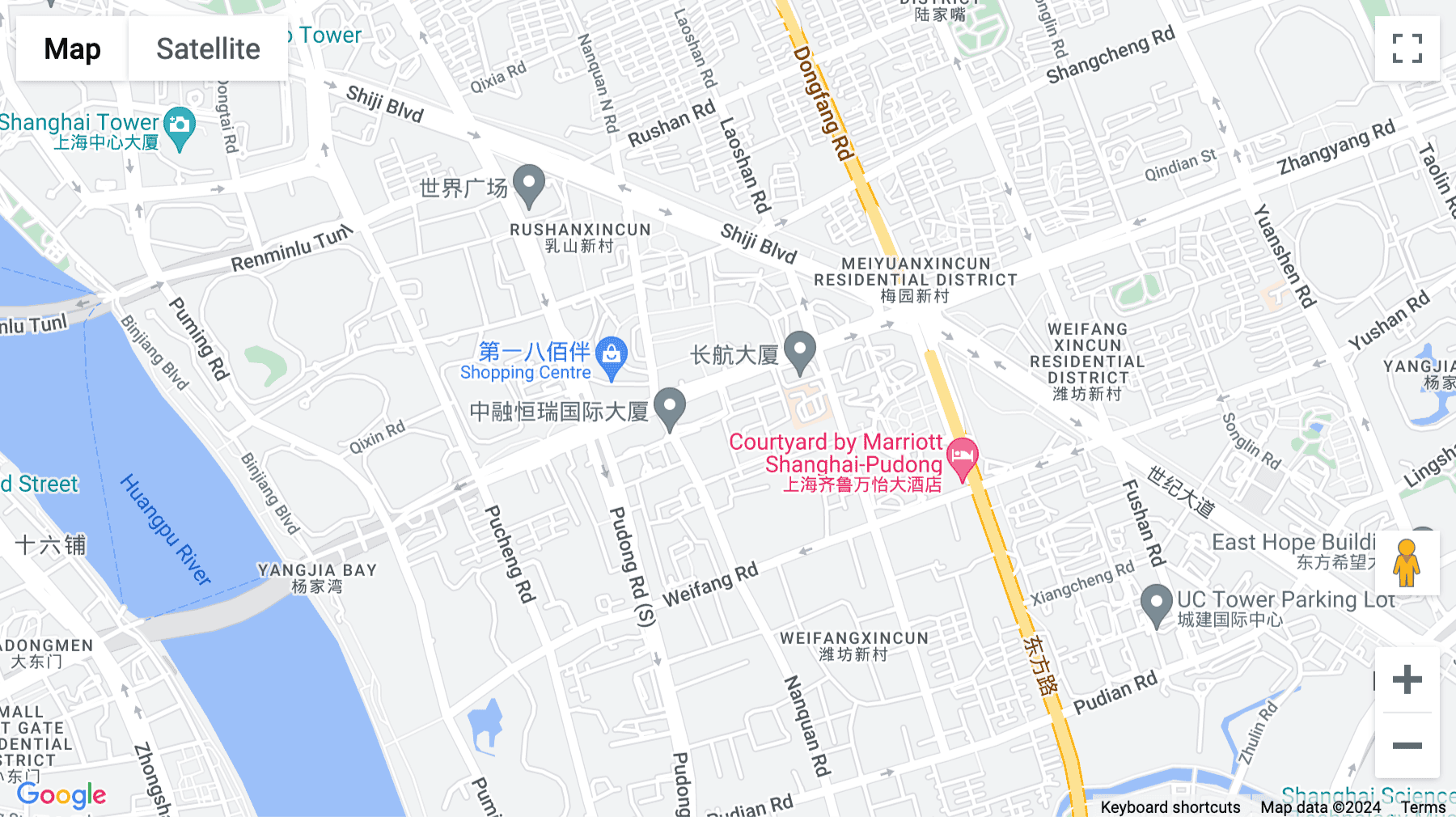 Click for interative map of Room 1103, No. 560 Zhangyang Road, Zhongrong Hengrui International Building, Pudong, Shanghai