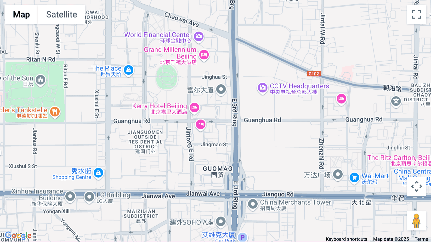 Click for interative map of 3/F North Tower, Beijing Kerry Centre, 1 Guang Hua Road, Chao Yang District, Beijing