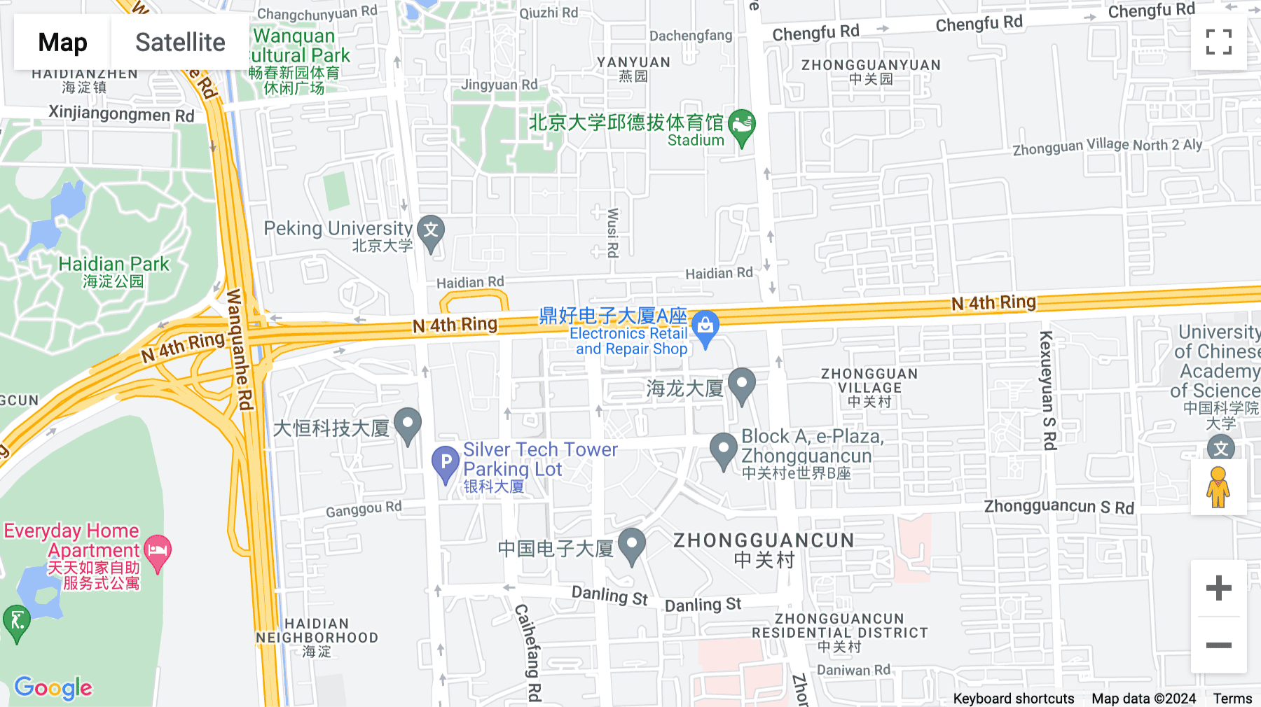 Click for interative map of 56 North 4th Ring Road West, Huihuang Time Building, 3rd Floor, Haidian District, Beijing