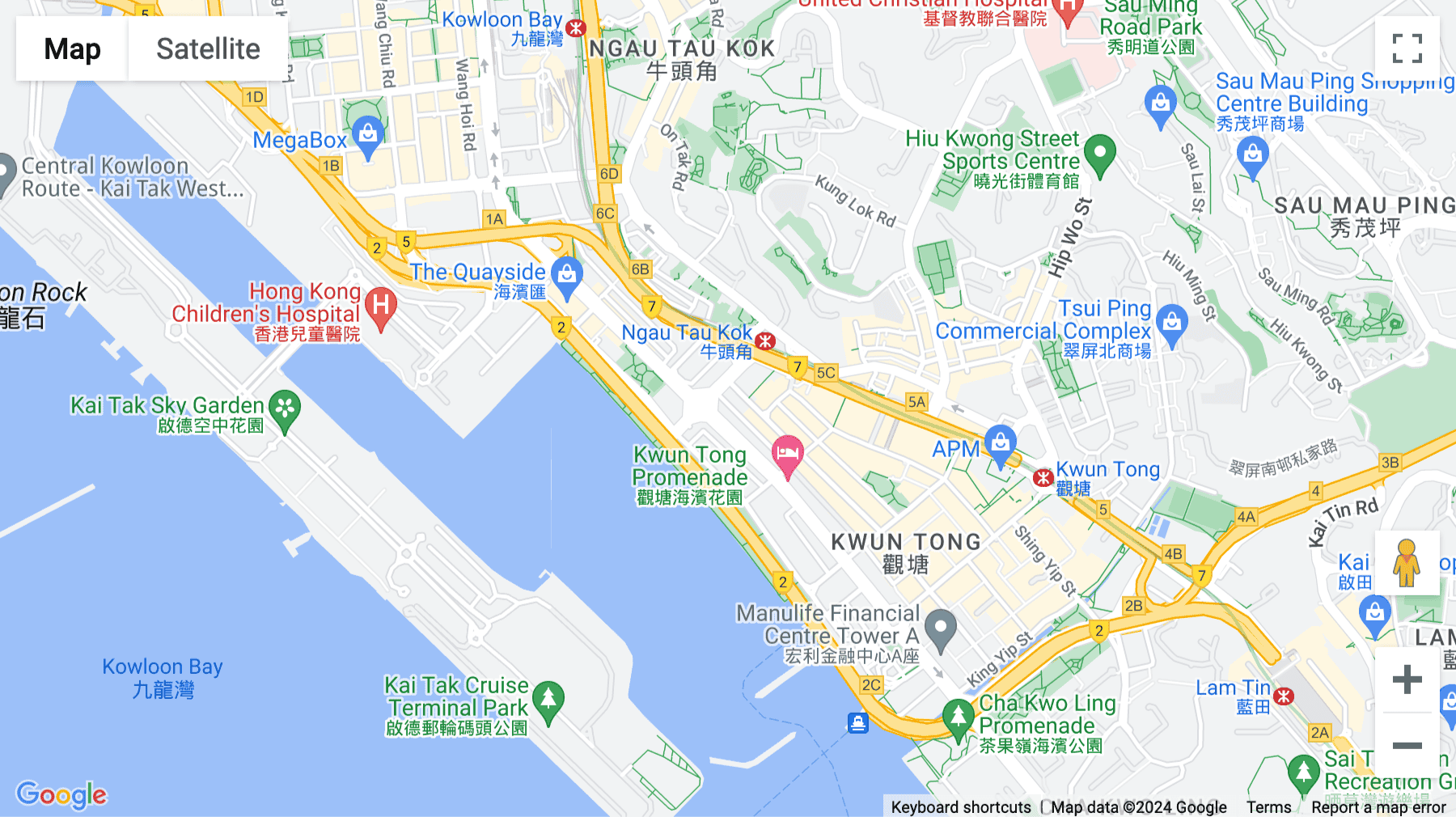 Click for interative map of 133 Wai Yip Street, 11 Floor, 12 Floor & Roof floor, Hong Kong