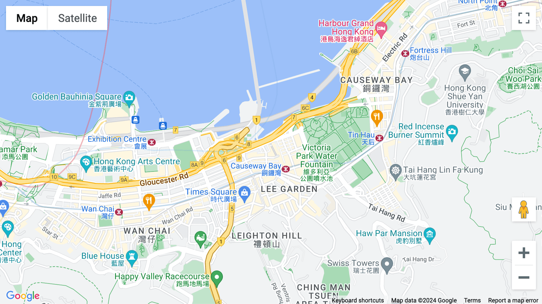 Click for interative map of 11F, 12F, 535 Jaffe Rd, Causeway Bay, Hong Kong