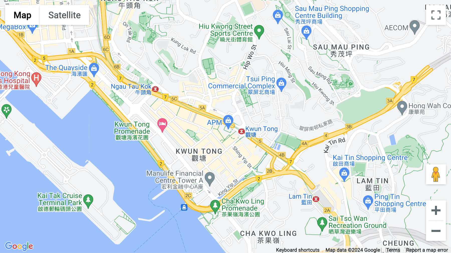 Click for interative map of 21-22/F, One Pacific Centre, 414 Kwun Tong Road, Kwun Tong, Hong Kong