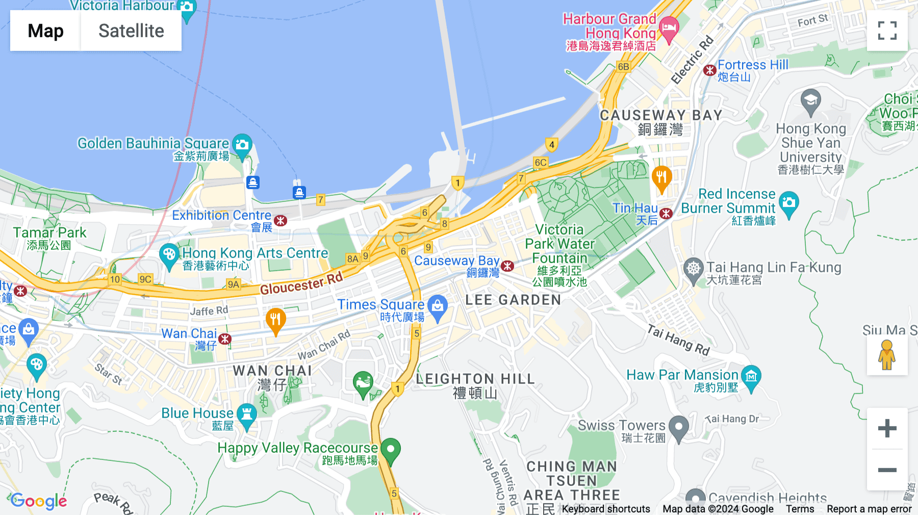 Click for interative map of 11th &12th Floor, Kyoto Plaza, 491-499 Lockhart Road, Hong Kong