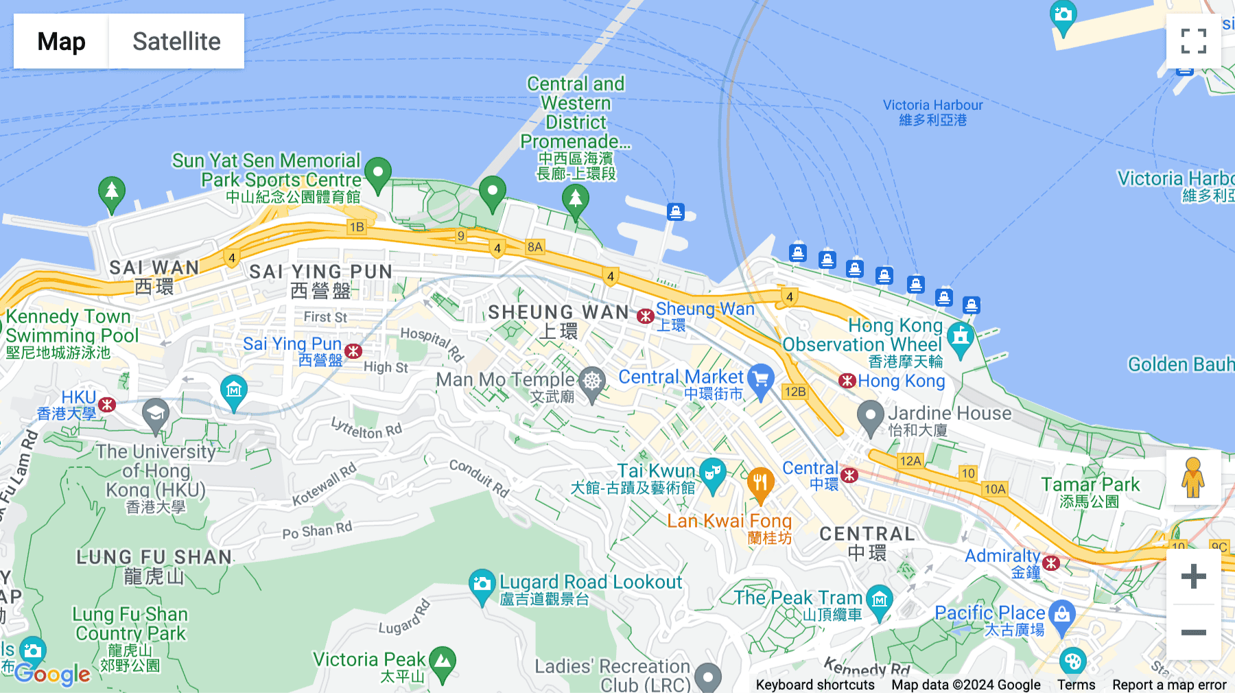 Click for interative map of Bonham Circus, 40-44 Bonham Strand East, 2nd floor and 6th floor, Hong Kong