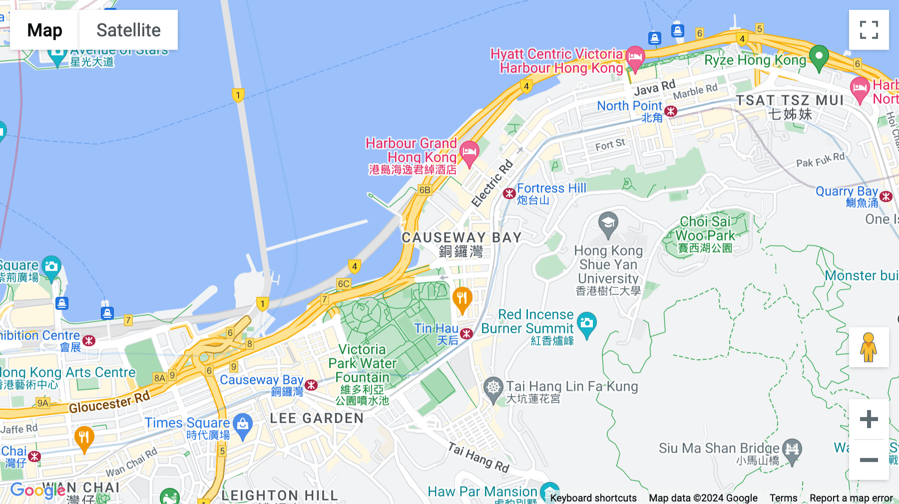 Click for interative map of 88 Hing Fat Street, 33rd Floor, Hong Kong