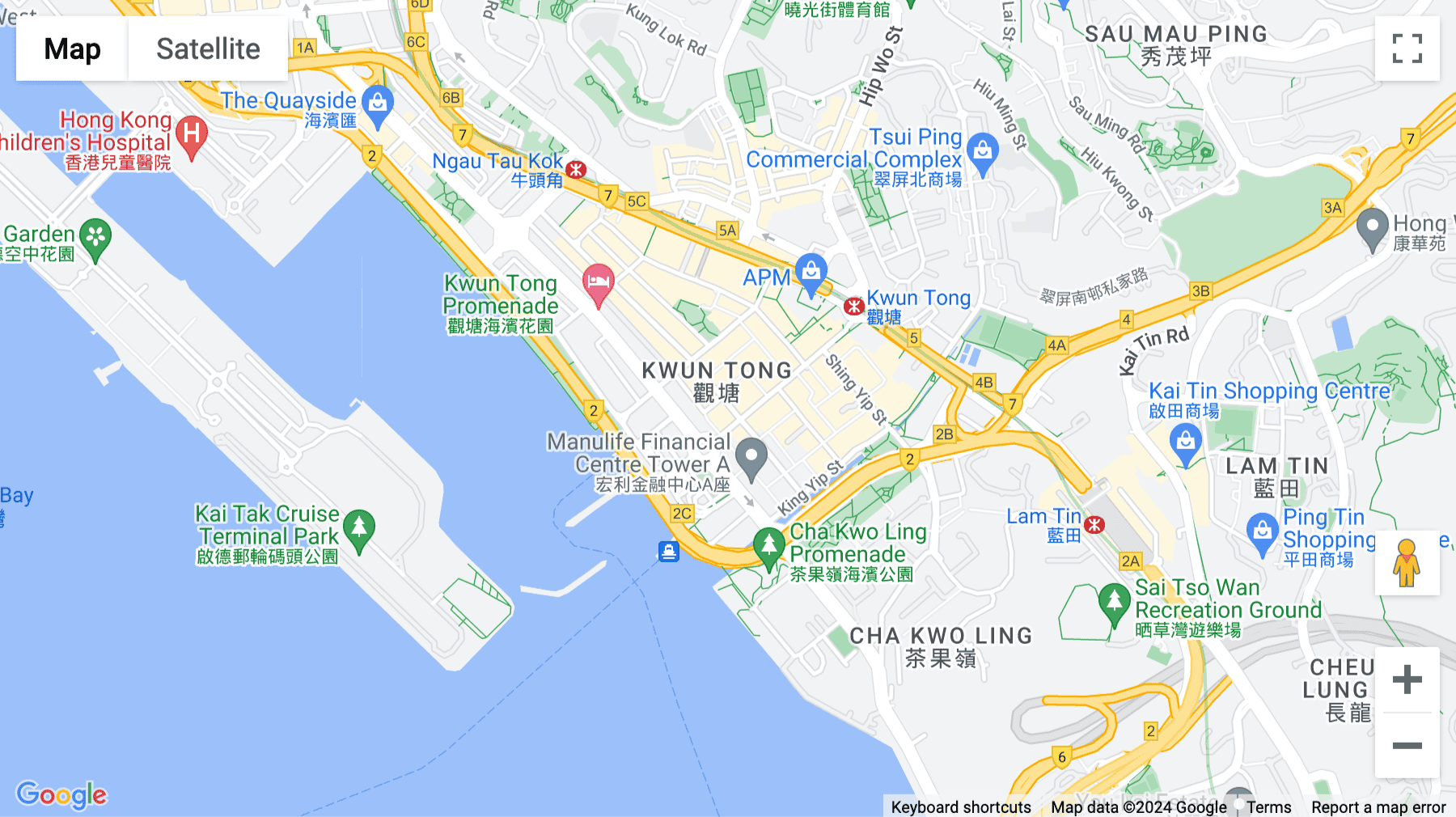 Click for interative map of 4/F, Lucky Factory Building, 63, 65 Hung To Road, Kwun Tong