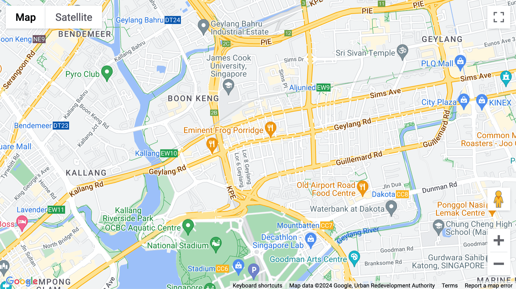 Click for interative map of 244A Geylang Road, Singapore