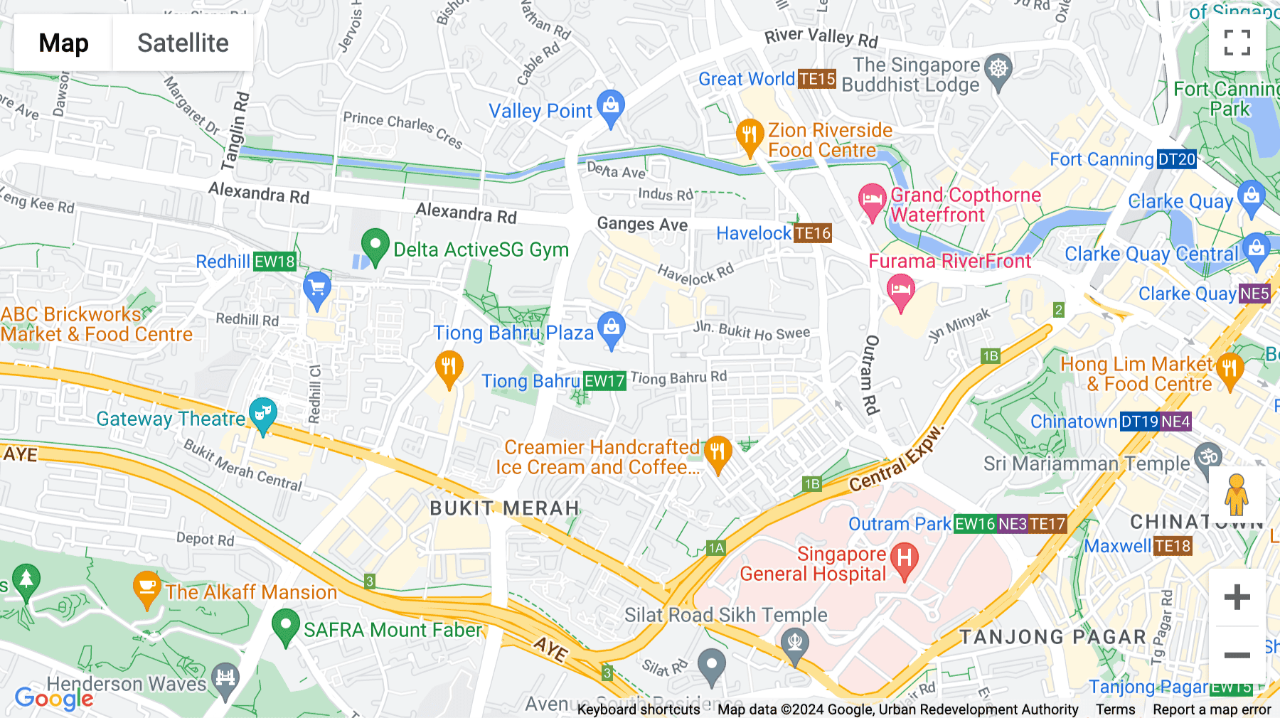 Click for interative map of 298 Tiong Bahru Road, No.05-01, 4th and 5th Floor, Central Plaza, Singapore