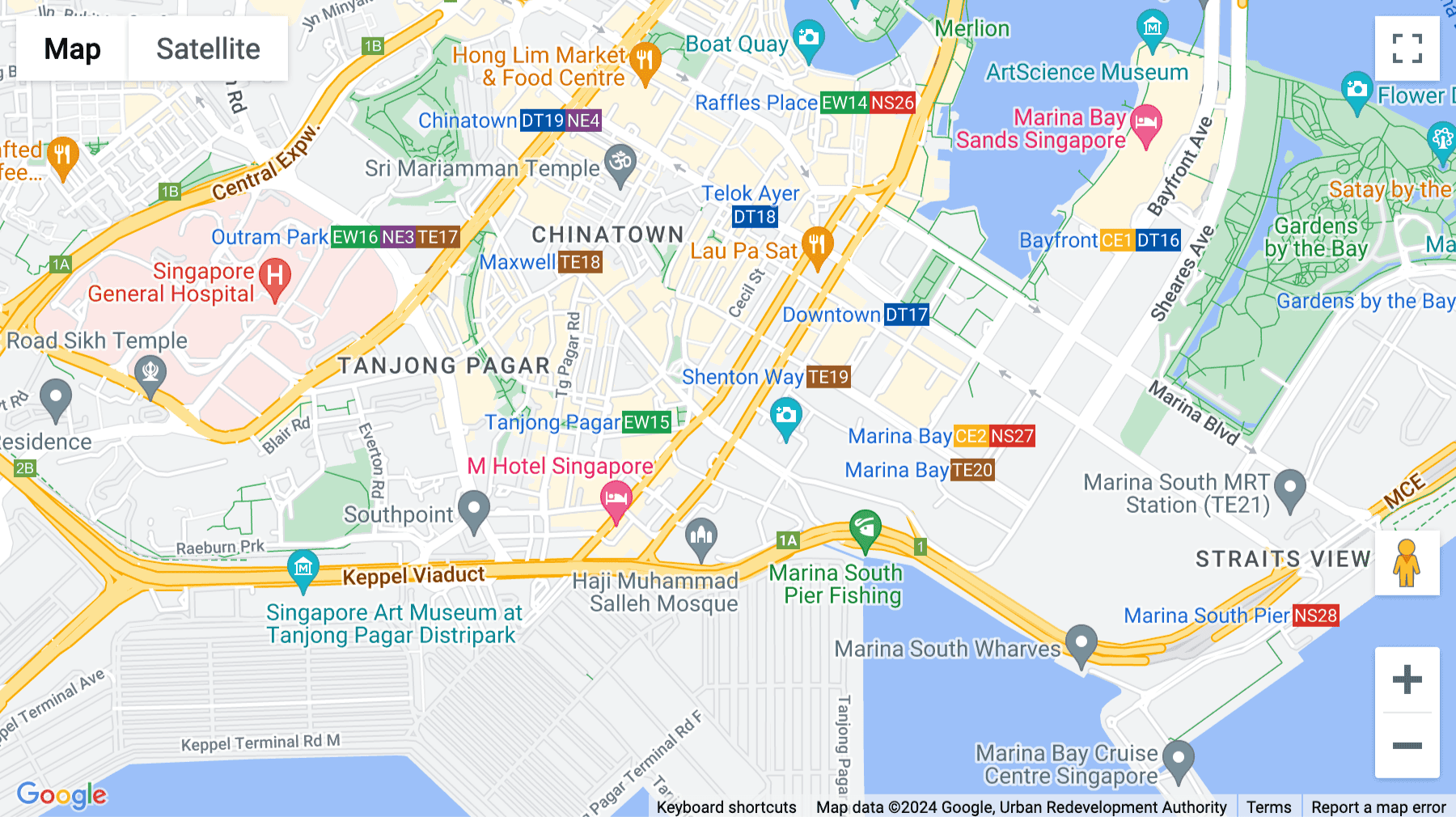 Click for interative map of 79 Robinson Road, Level 2, 6 and 7, Singapore