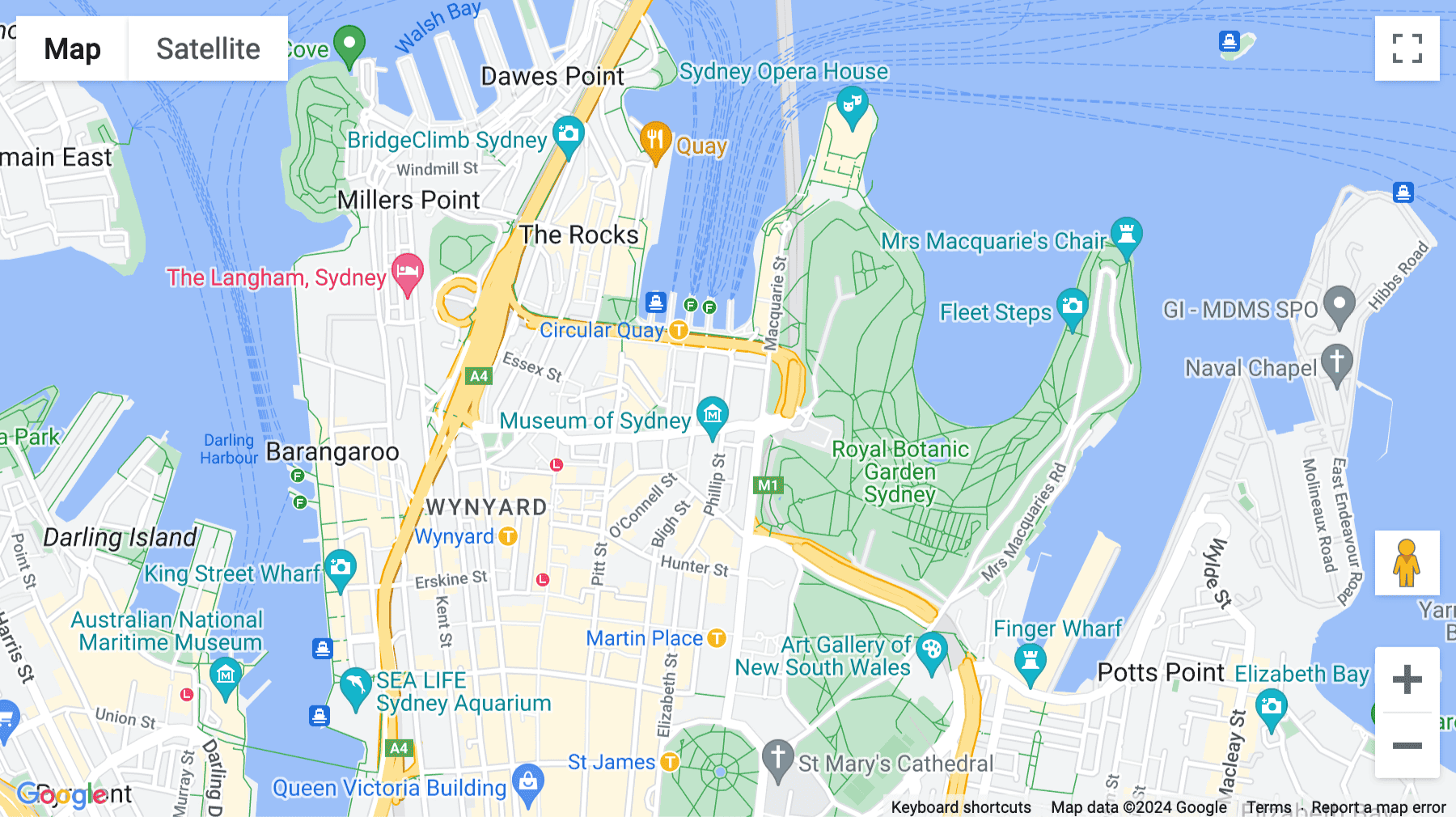 Click for interative map of Quay Quarter Tower, 50 Bridge Street, Level 2 & 3, Sydney