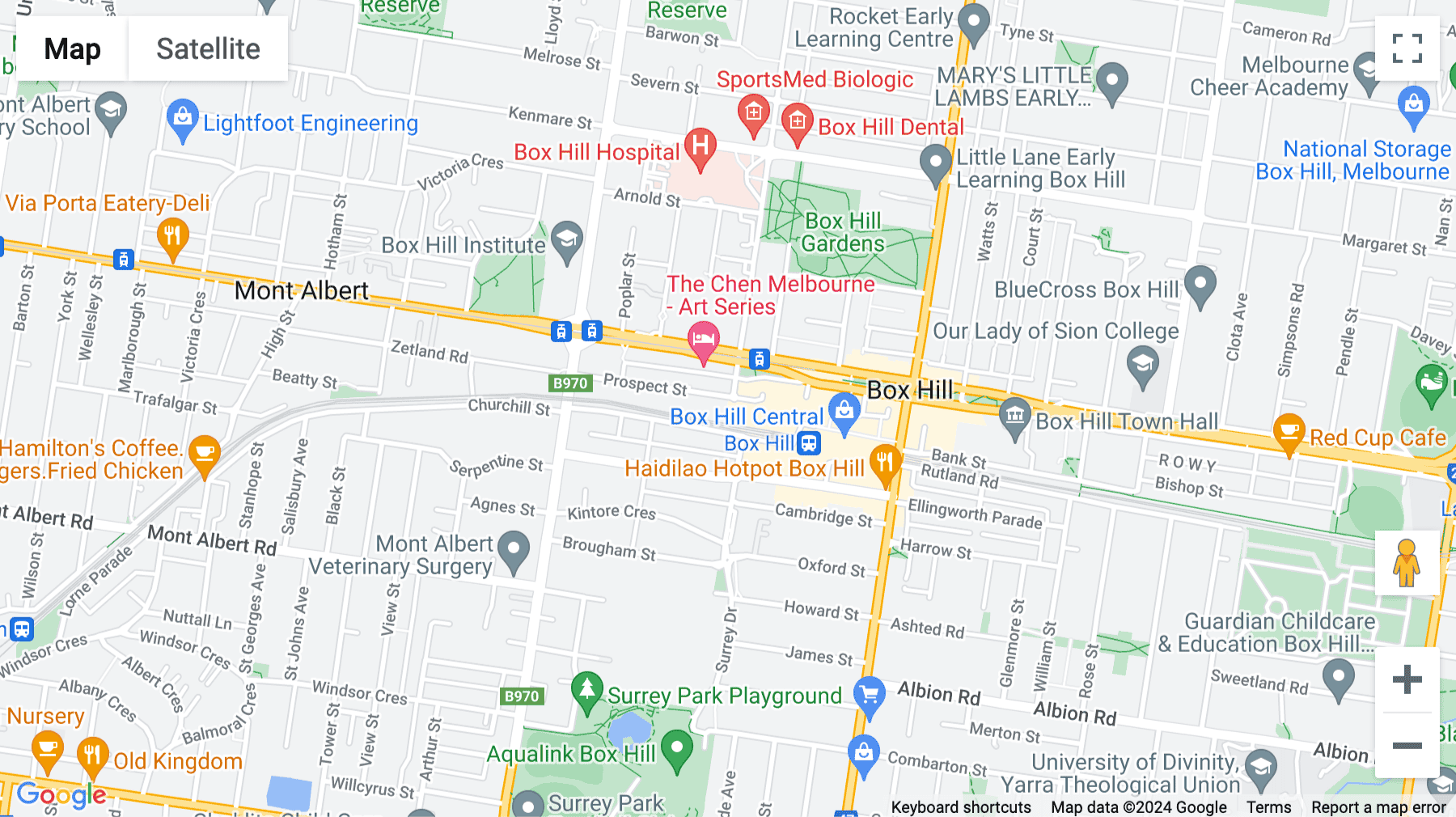 Click for interative map of 9-11 Prospect Street, Melbourne