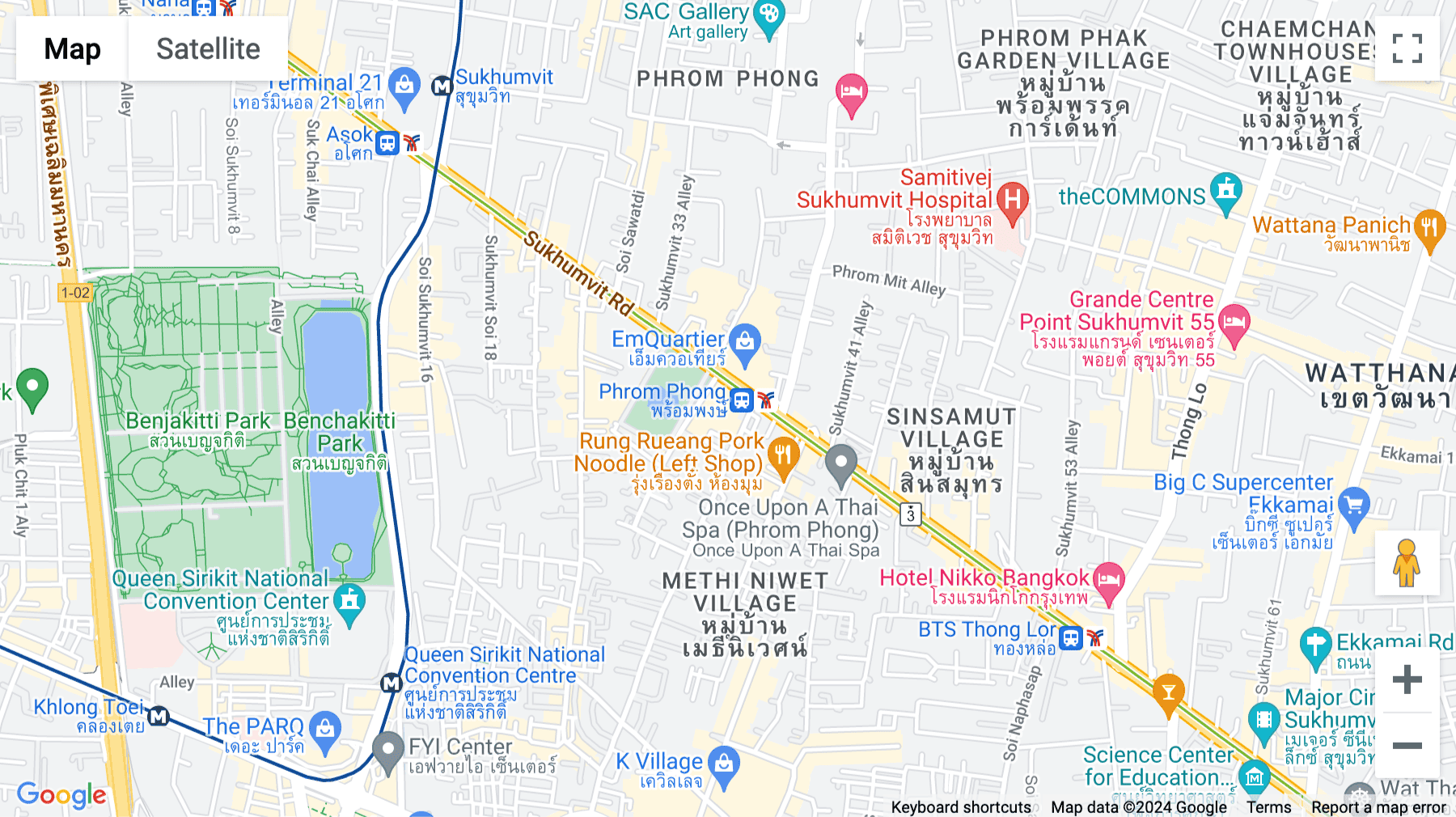 Click for interative map of 622 Emporium Tower, Sukhumvit Road, 21st Floor, Bangkok
