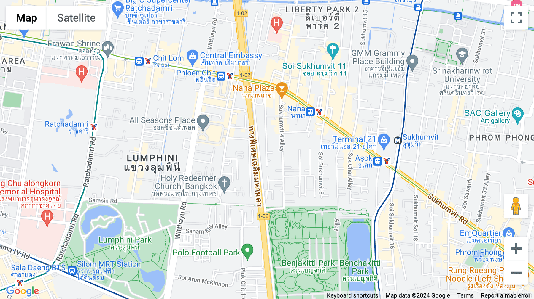 Click for interative map of 81 Sukhumvit Soi 2, Bangkok