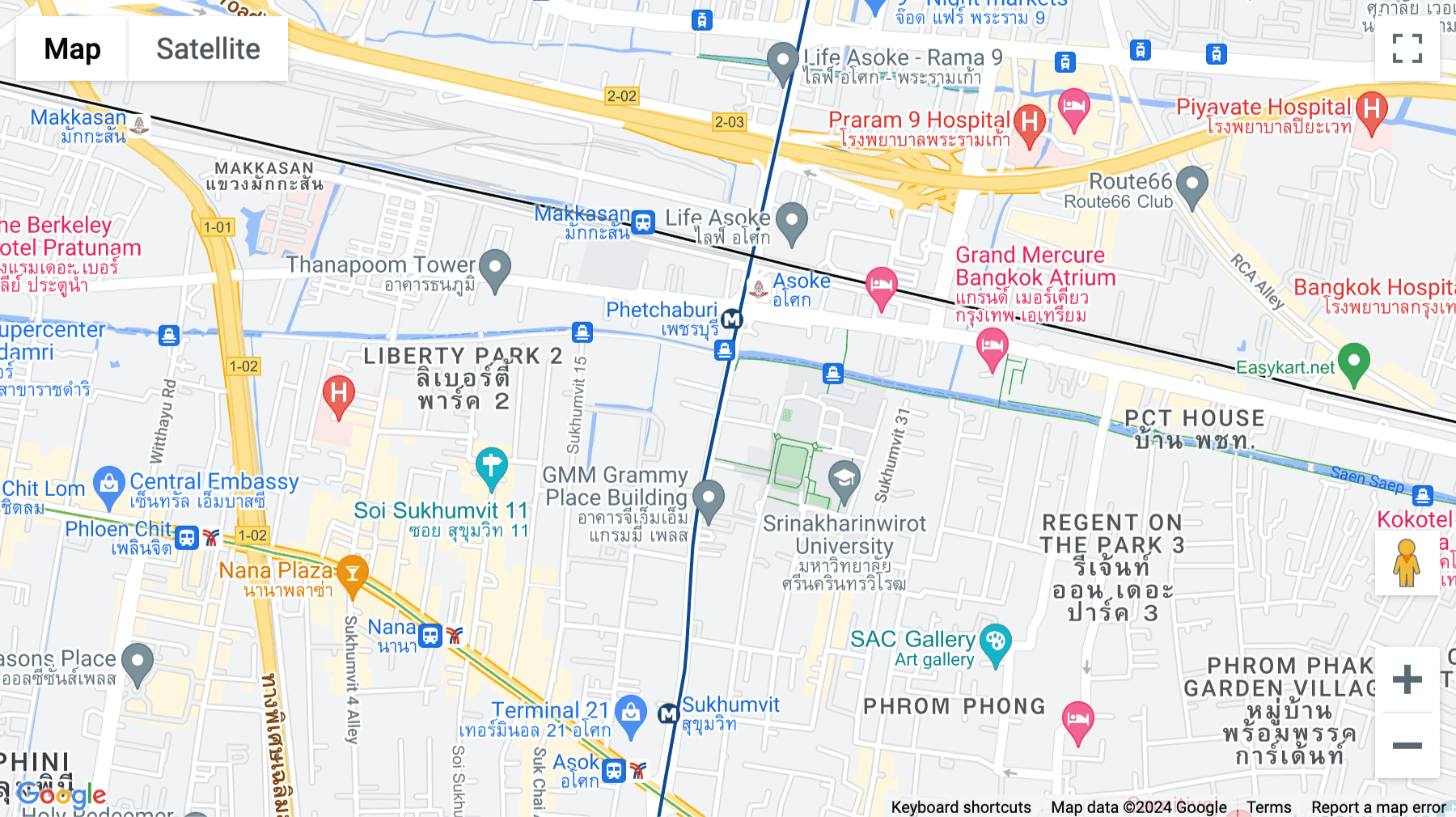 Click for interative map of 235/3-5, Sukhumvit Road, Klongtoey Nue, Bangkok