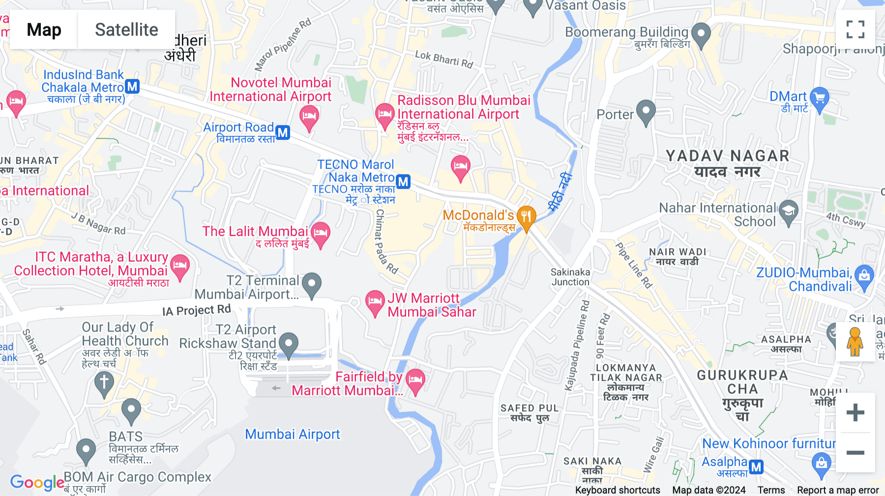 Click for interative map of 7th Floor, Skyline Icon, Kurla Rd, Chimatpada, Chimatpada, Mumbai
