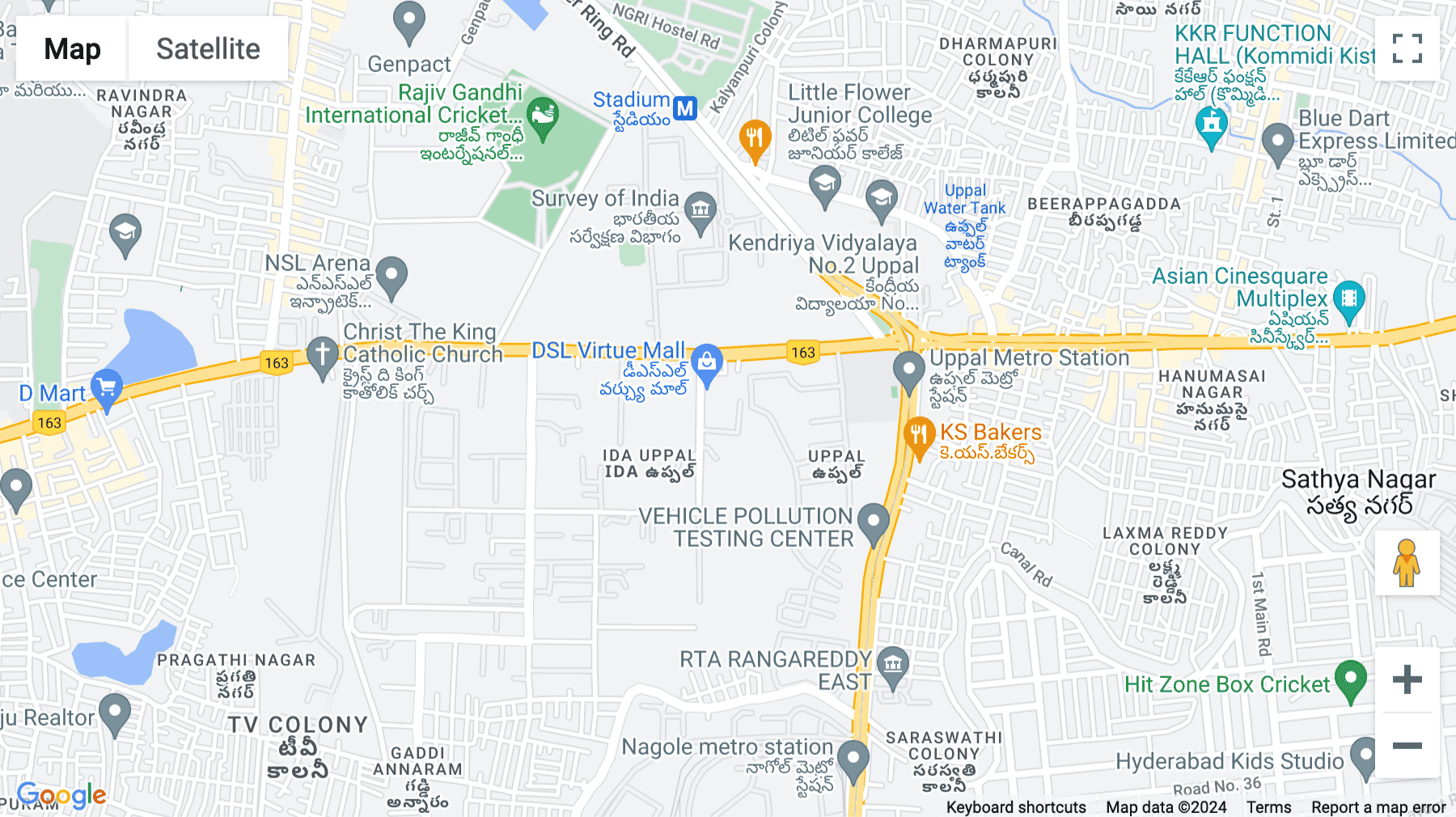 Click for interative map of DSL Abacus IT Park, Survey Colony, Ground floor, Industrial Development Area, Secunderabad, Hyderabad