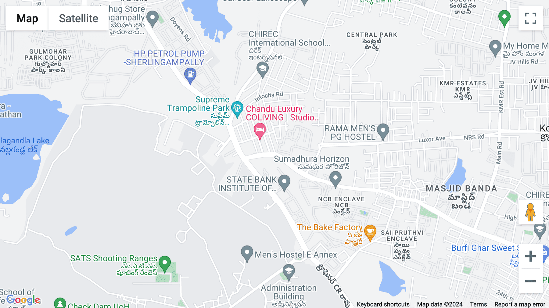 Click for interative map of 3rd floor, Sreshta Marvel, Survey Number136, Gachibowli Kondapur Main Road, Gachibowli, Hyderabad