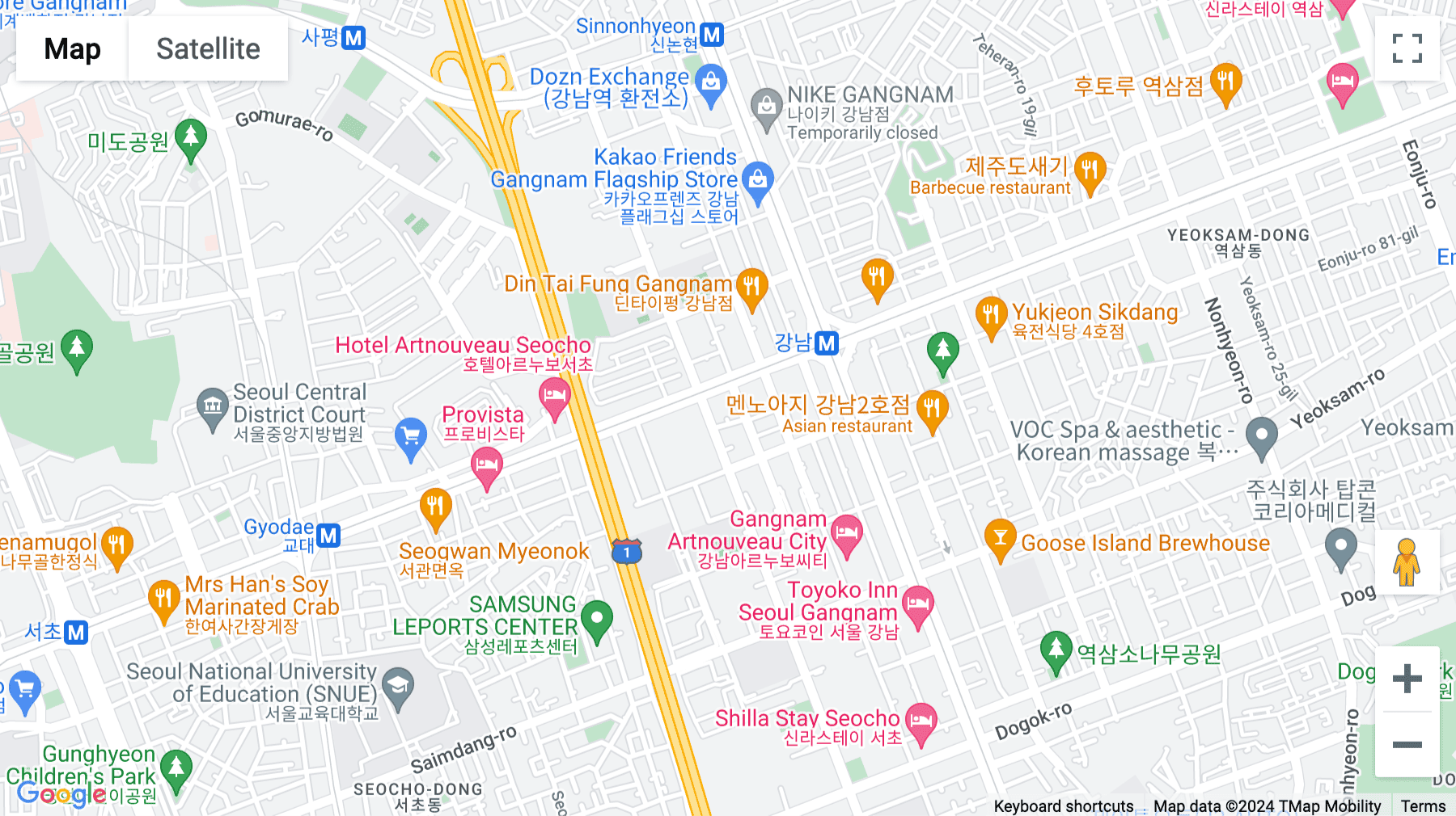 Click for interative map of 4-7F, 398, Seocho-daero, Seoul