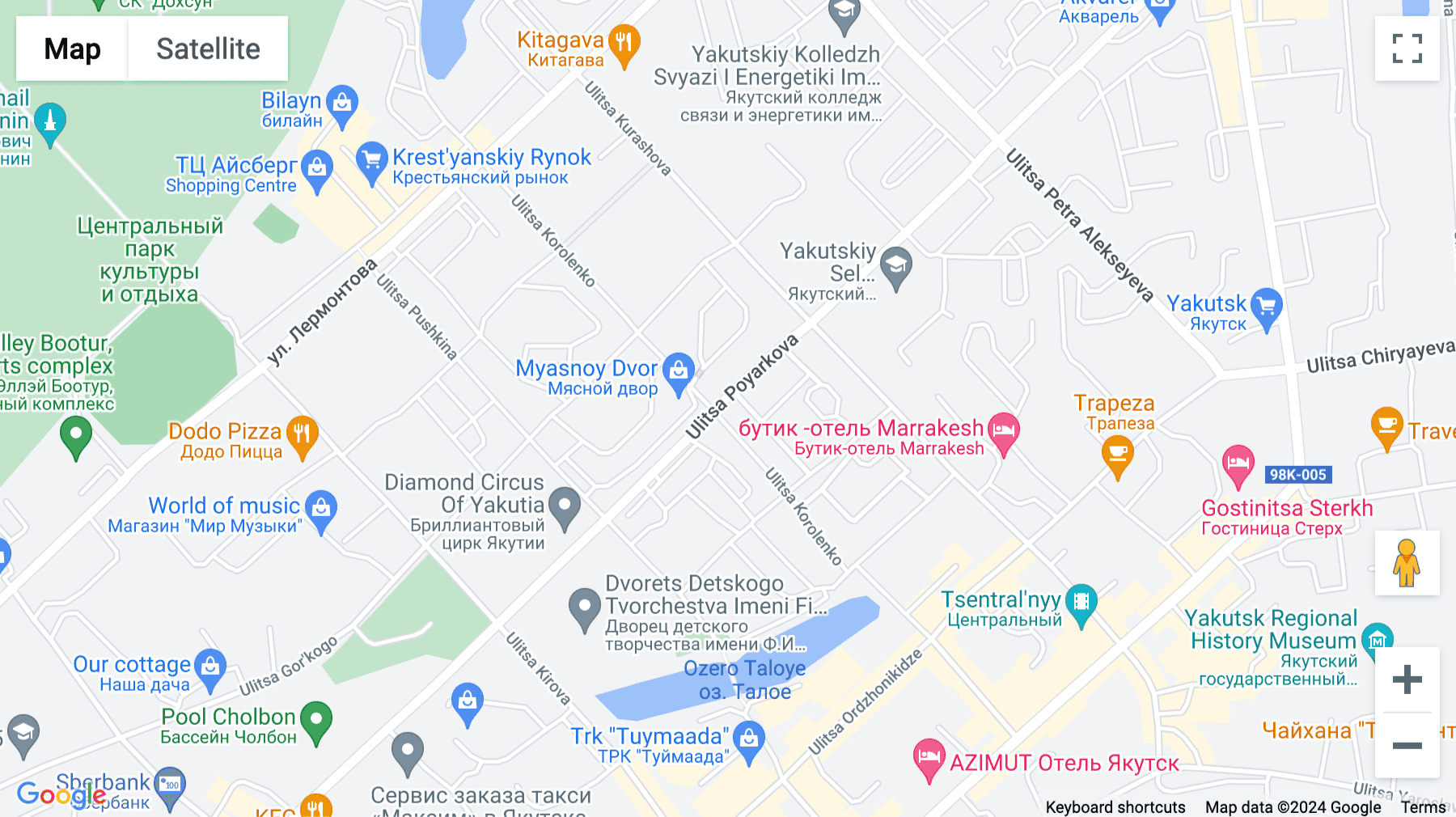 Serviced offices to rent and lease at Pokrovka 22/33, Prospect Lenina 4