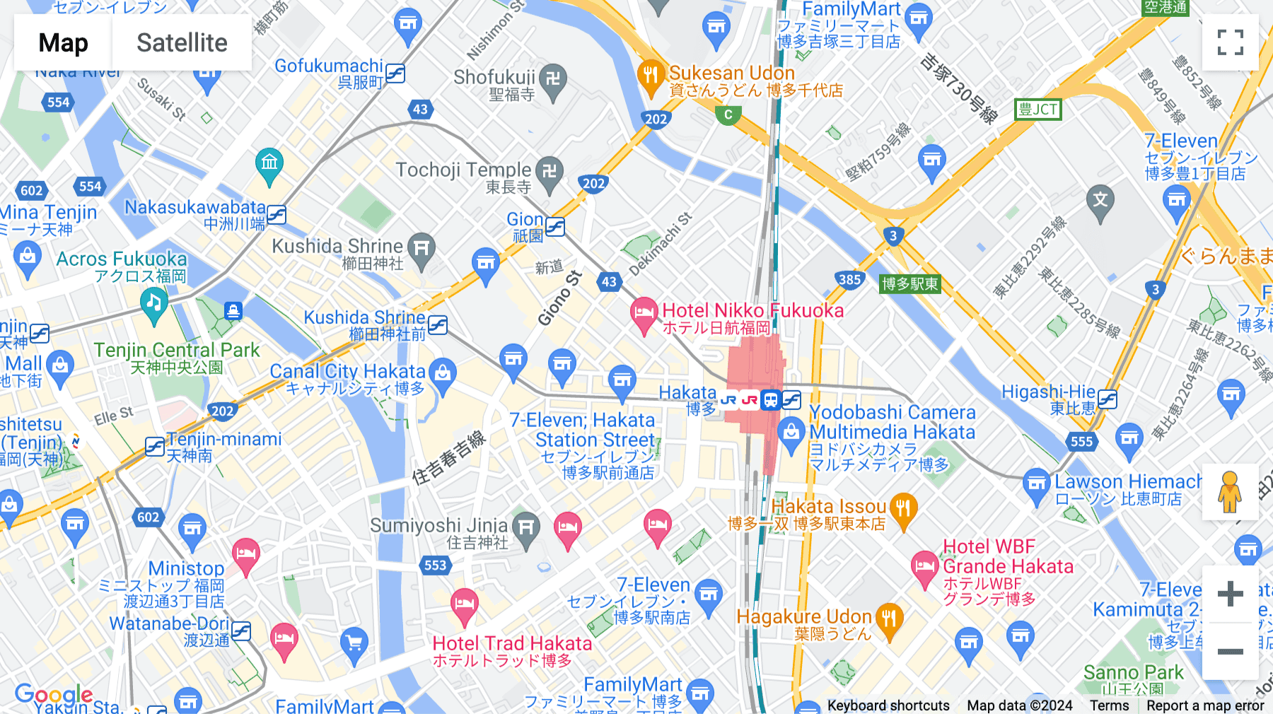 Click for interative map of 2-17-1 Hakataeki Mae, Hakata Prestige, Fukuoka