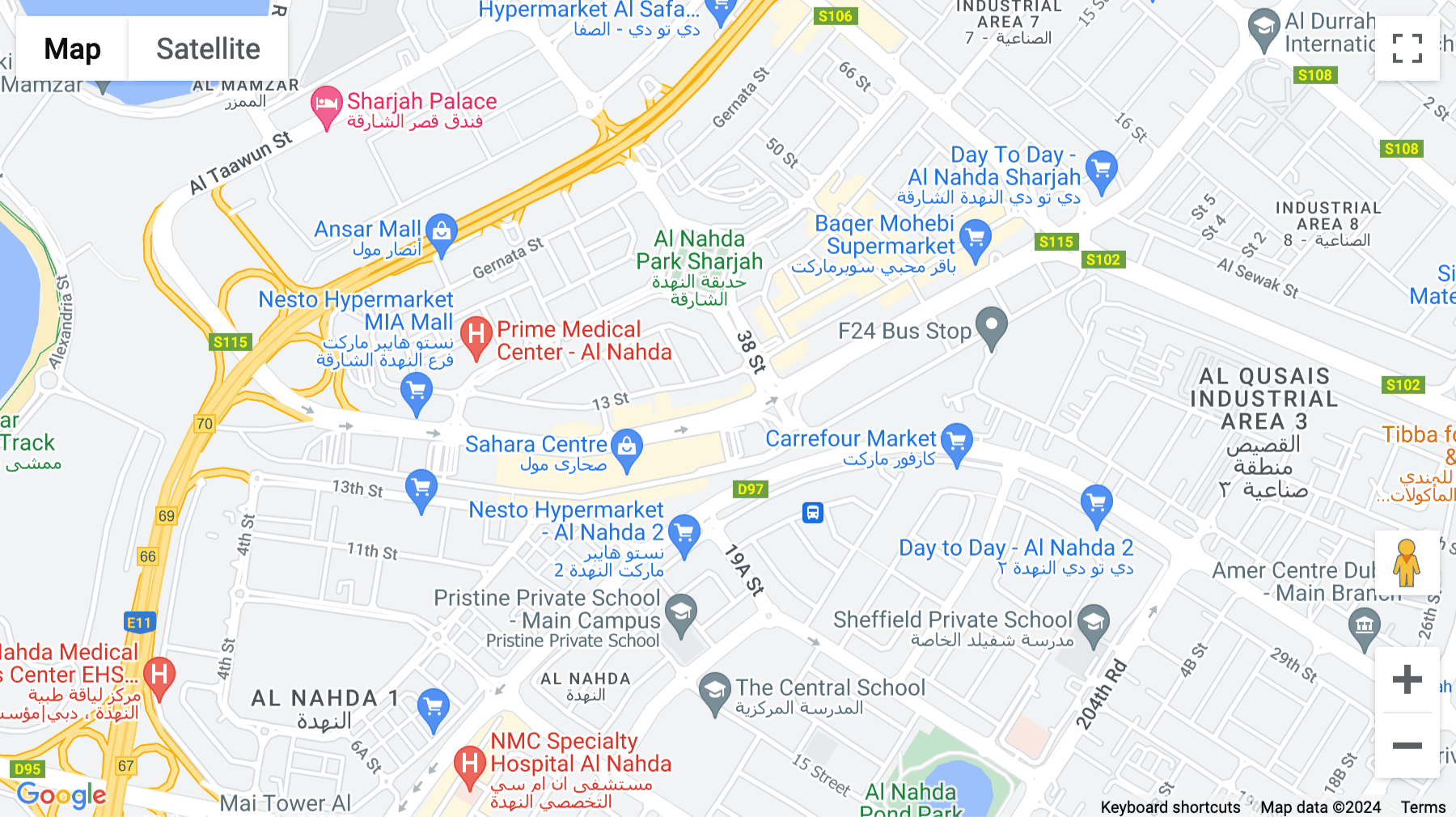 Click for interative map of Al Nahda Street, 5th Floor, Sahara Healthcare City, Sharjah