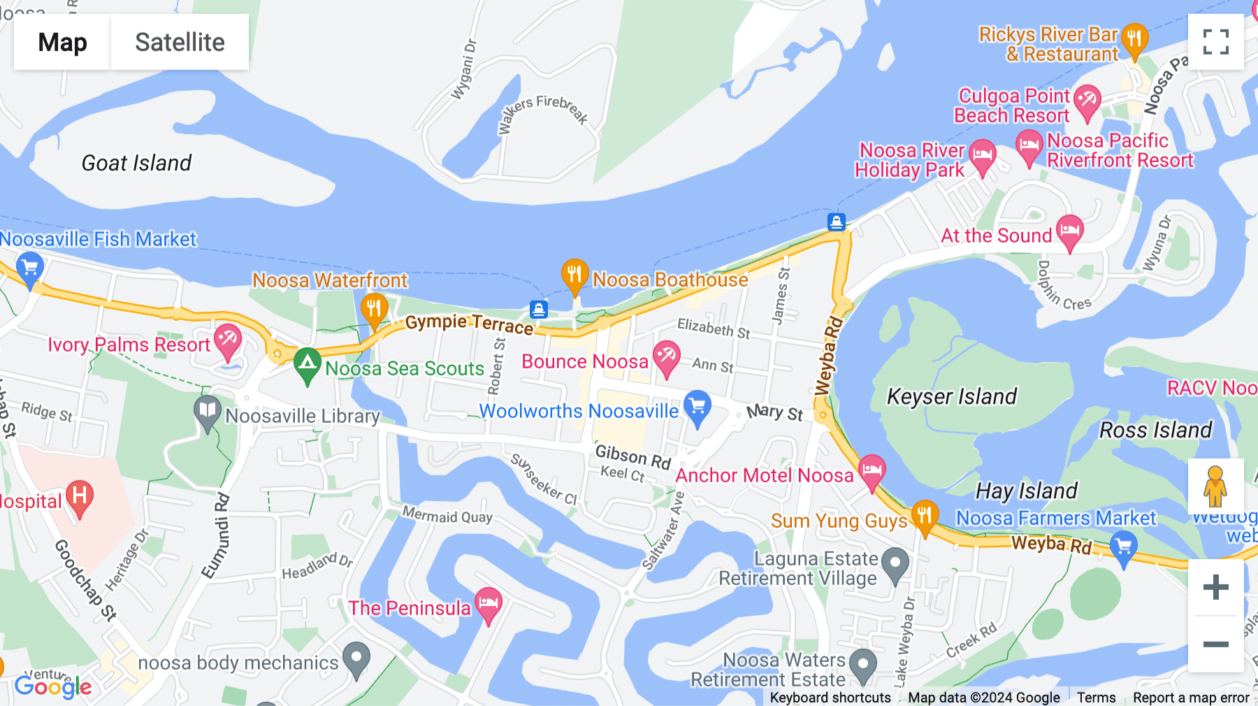 Click for interative map of 7/10 Thomas Street, Noosaville