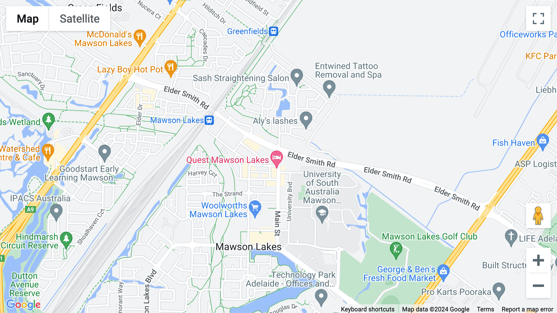 Click for interative map of 1-3 Metro Parade, The Heroic, Adelaide