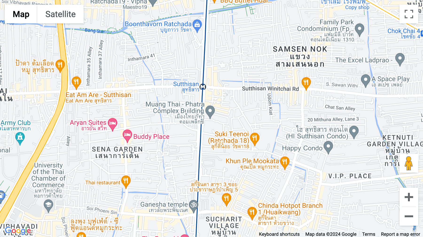 Click for interative map of 252/20, Ratchadaphisek Road, Muang Thai Phatra Complex Building, 12A Floor, Tower A, Huaykwang Sub-District, Bangkok