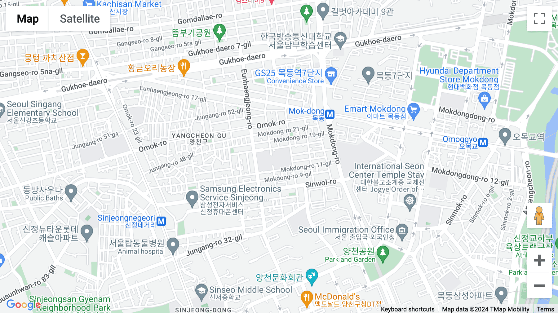 Click for interative map of 54 Eunhaengjeong-Ro, Dotwave, Yangcheon-Gu, Seoul