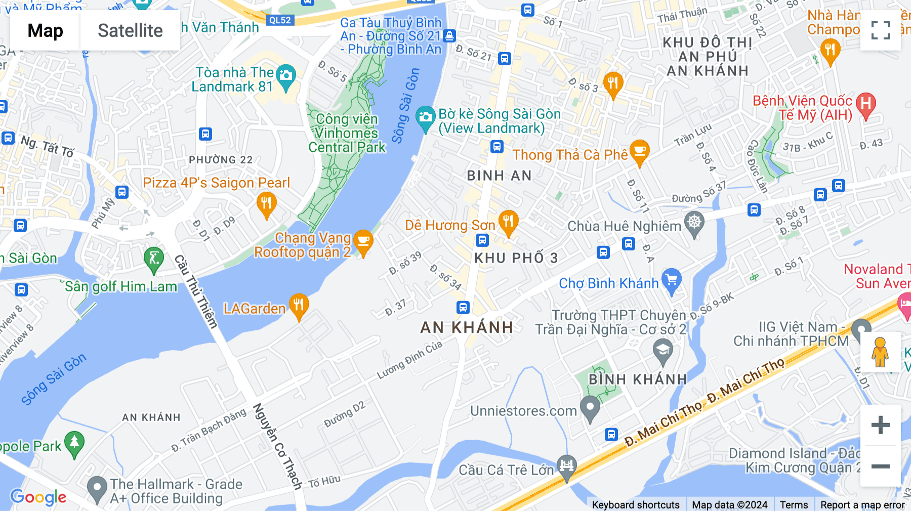 Click for interative map of No.10, Street 33, An Khanh Ward, Songha Building, Ho Chi Minh City