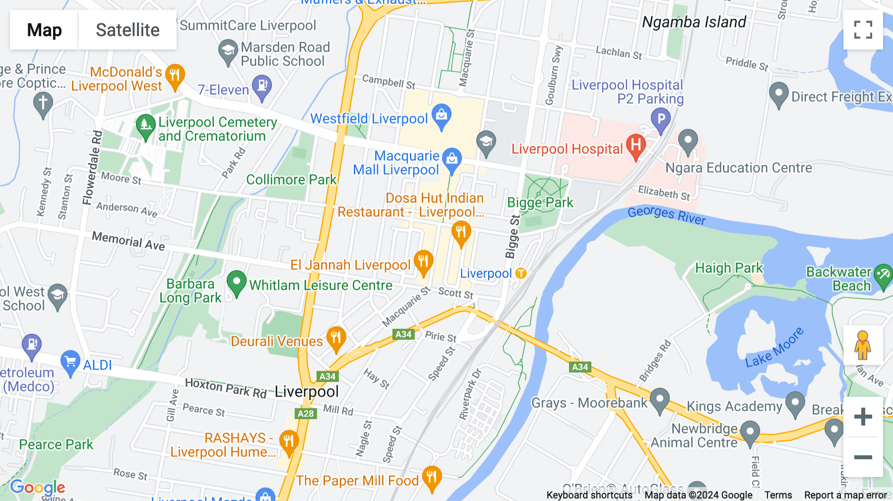 Click for interative map of 244 Macquarie Street, Level 1, Sydney