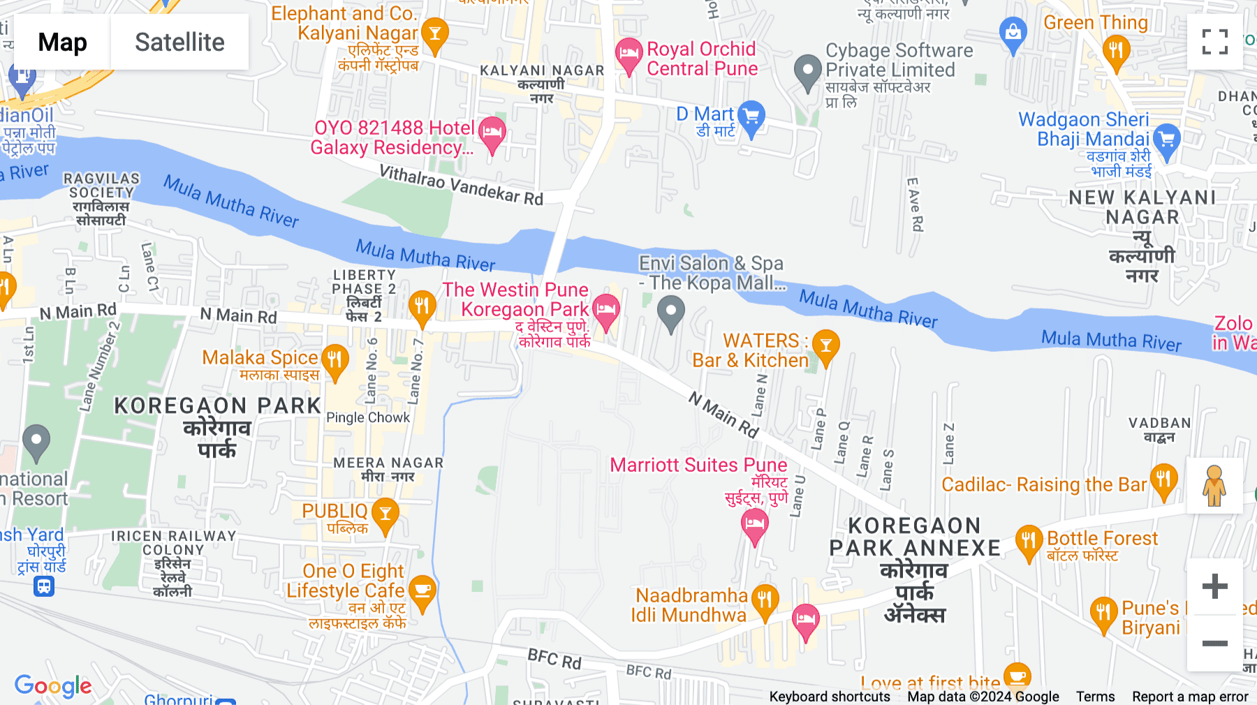 Click for interative map of Mundhwa Road, 5th Floor, Westin Business Plaza, Pune