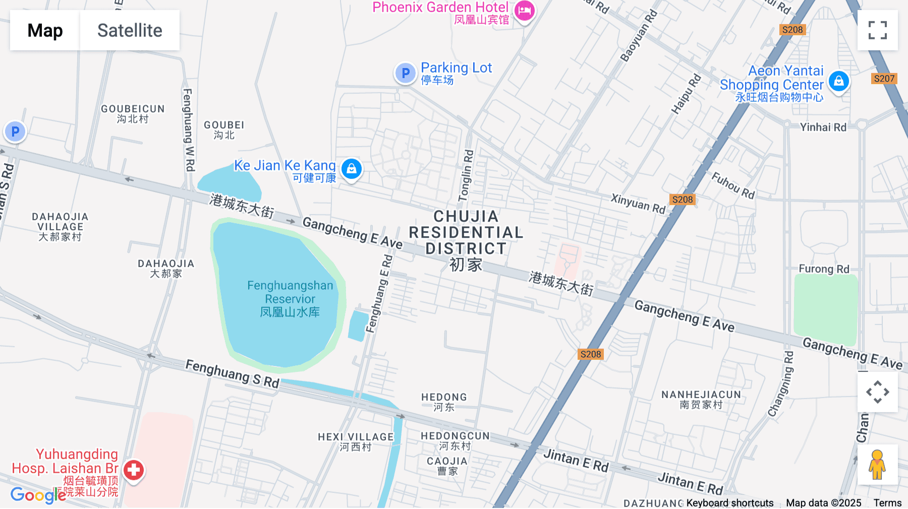 Click for interative map of No.69 Science and Technology Avenue, Venture Building, Laishan District, Yantai